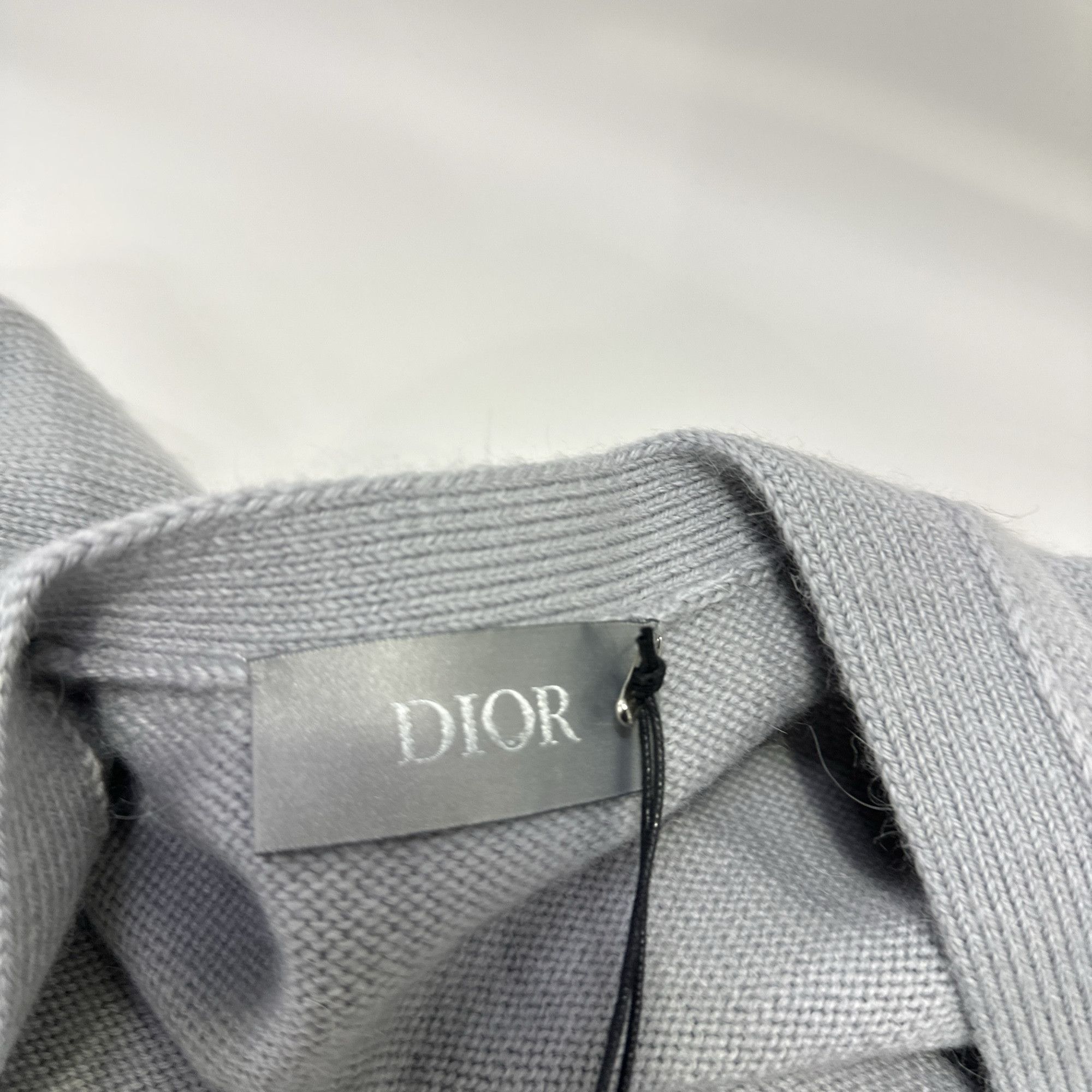 Dior Dior Embroidered Wool-Alpaca Cardigan Size S Size US S / EU 44-46 / 1 - 3 Thumbnail
