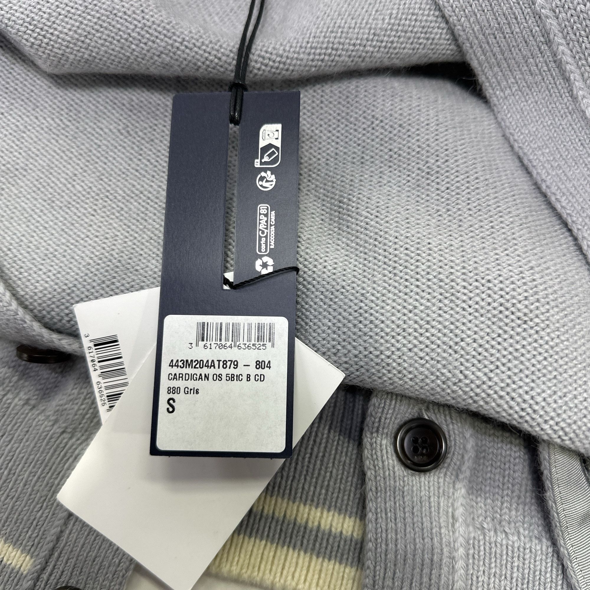 Dior Dior Embroidered Wool-Alpaca Cardigan Size S Size US S / EU 44-46 / 1 - 5 Thumbnail