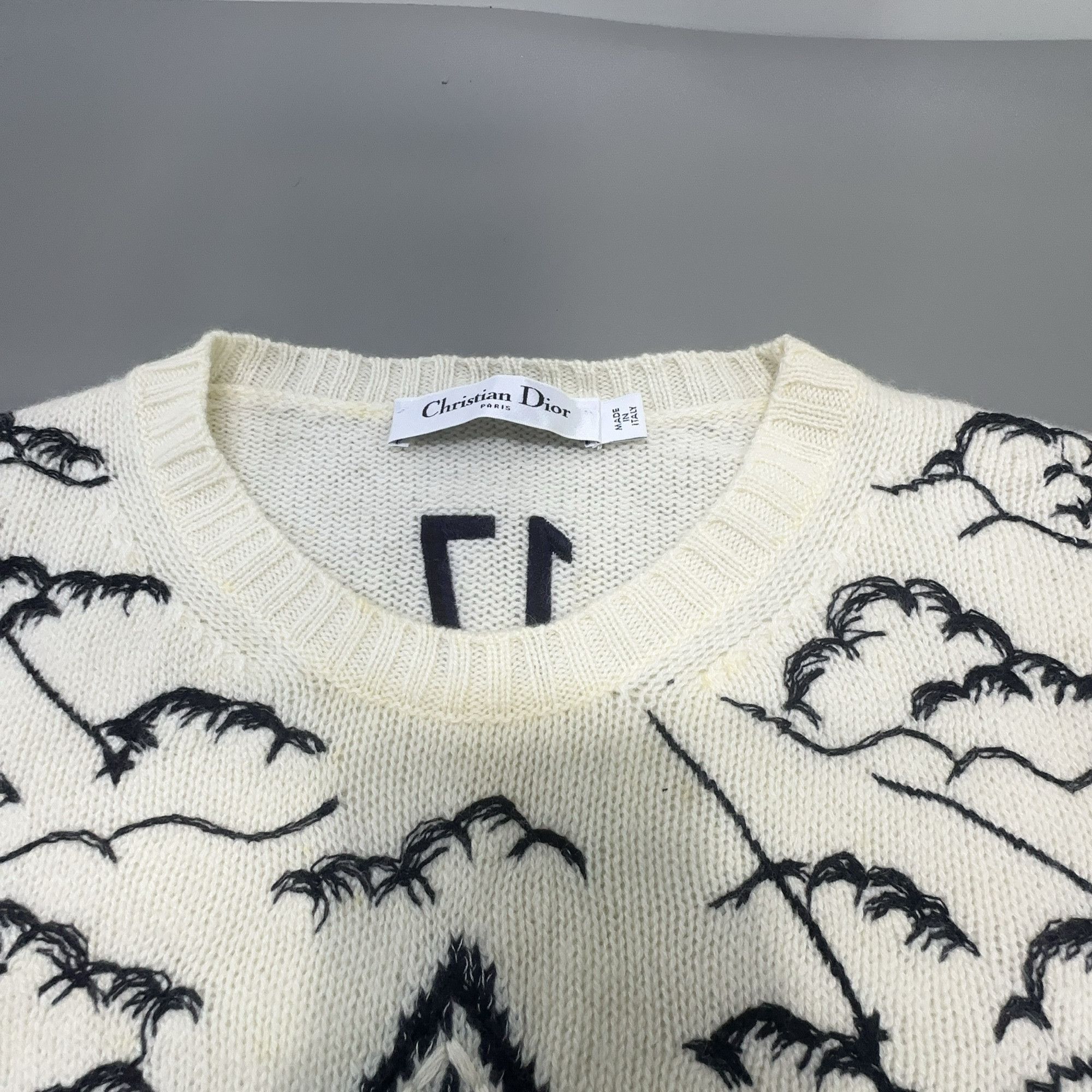 Dior Dior L'Étoile Embroidered Cashmere Silk Sweater 42 Size M / US 6-8 / IT 42-44 - 6 Thumbnail