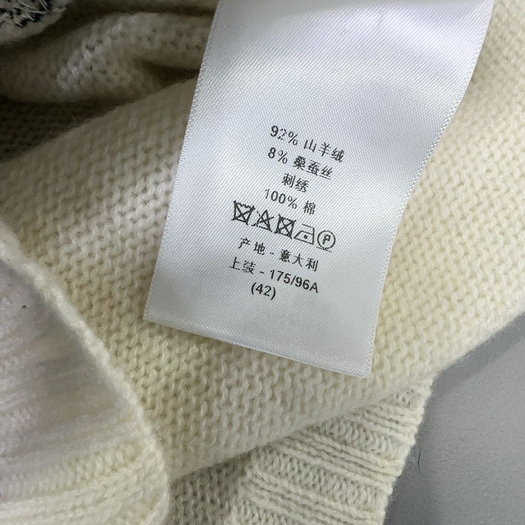 Dior Dior L'Étoile Embroidered Cashmere Silk Sweater 42 Size M / US 6-8 / IT 42-44 - 5 Thumbnail