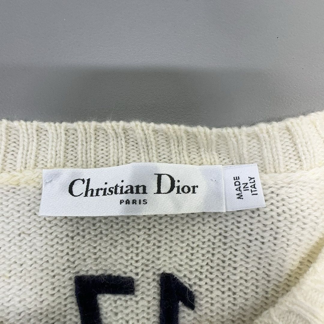 Dior Dior L'Étoile Embroidered Cashmere Silk Sweater 42 Size M / US 6-8 / IT 42-44 - 3 Thumbnail