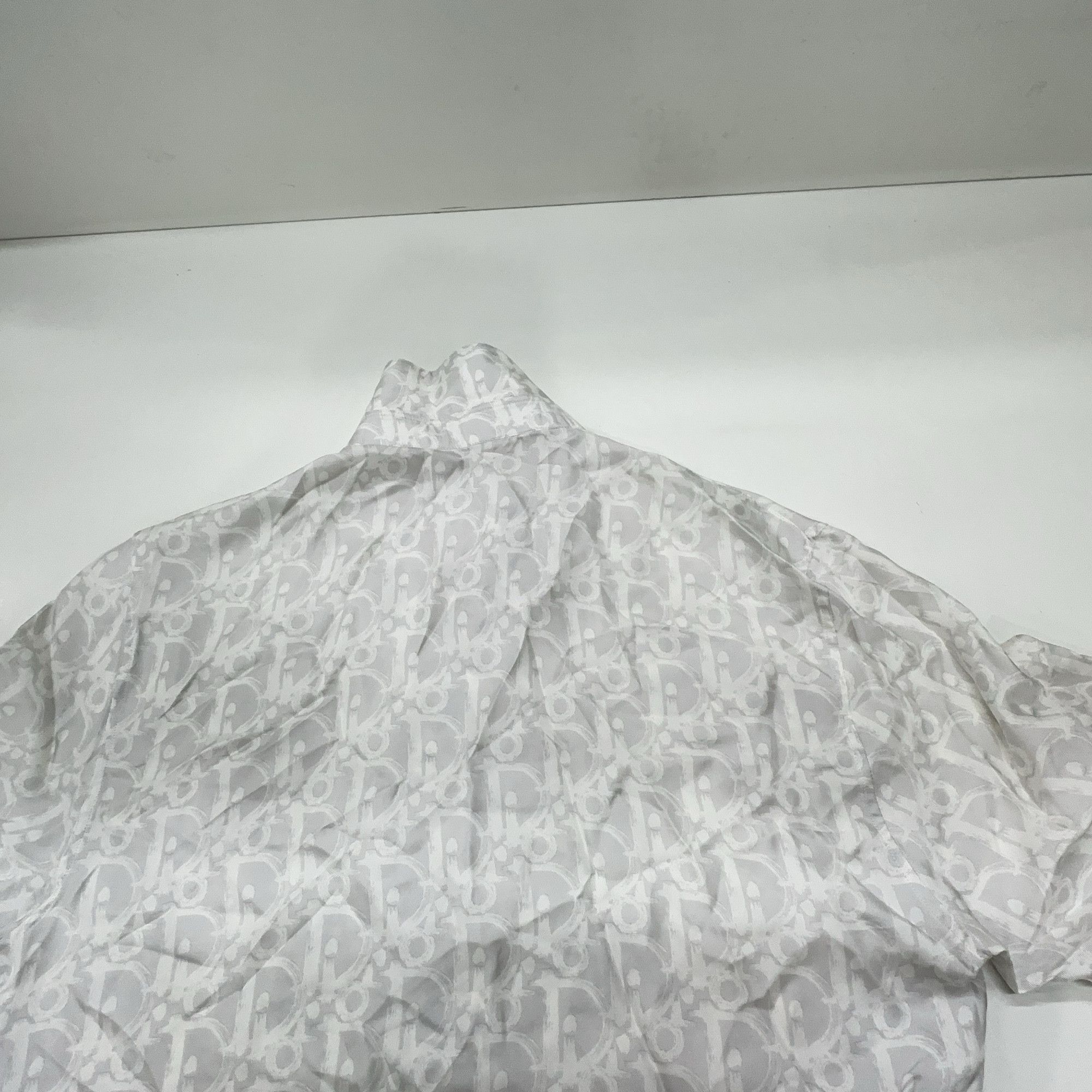 Dior Dior Oblique Monogram Silk Short Sleeve Shirt 38 Size US S / EU 44-46 / 1 - 10 Thumbnail