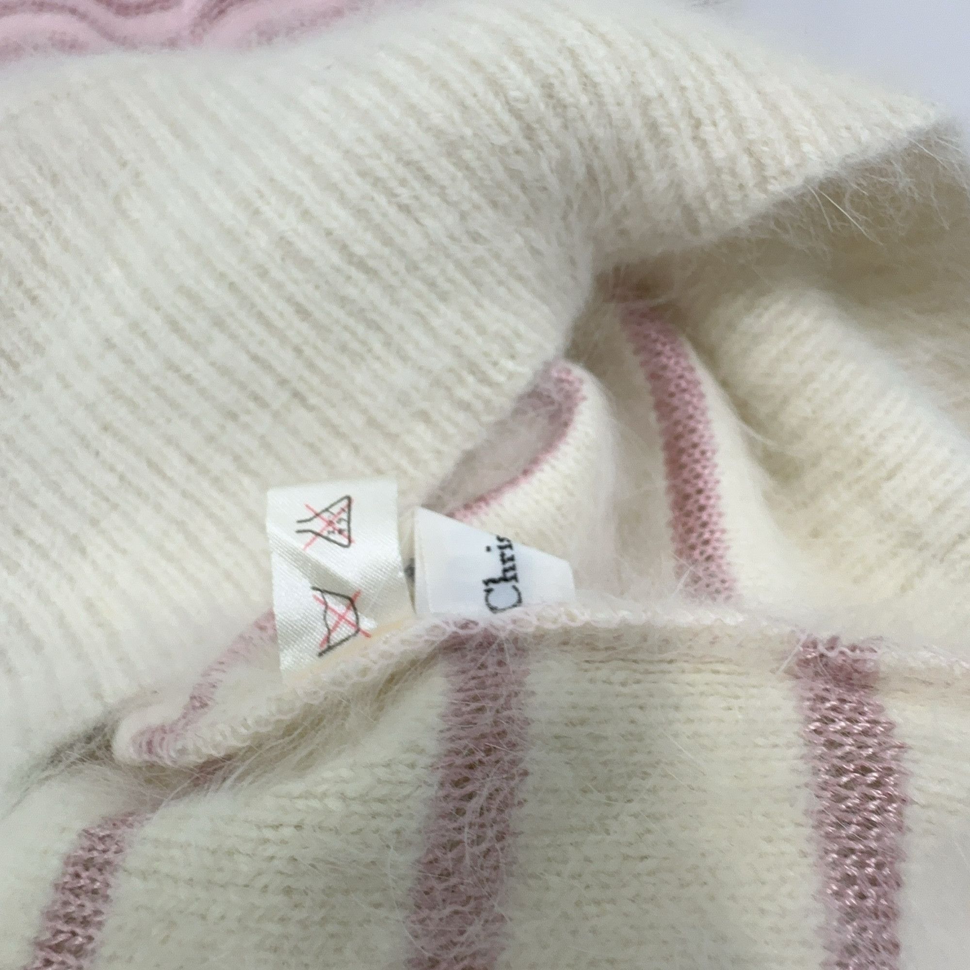 Dior Dior Striped Knit Sweater Size M Size M / US 6-8 / IT 42-44 - 4 Thumbnail