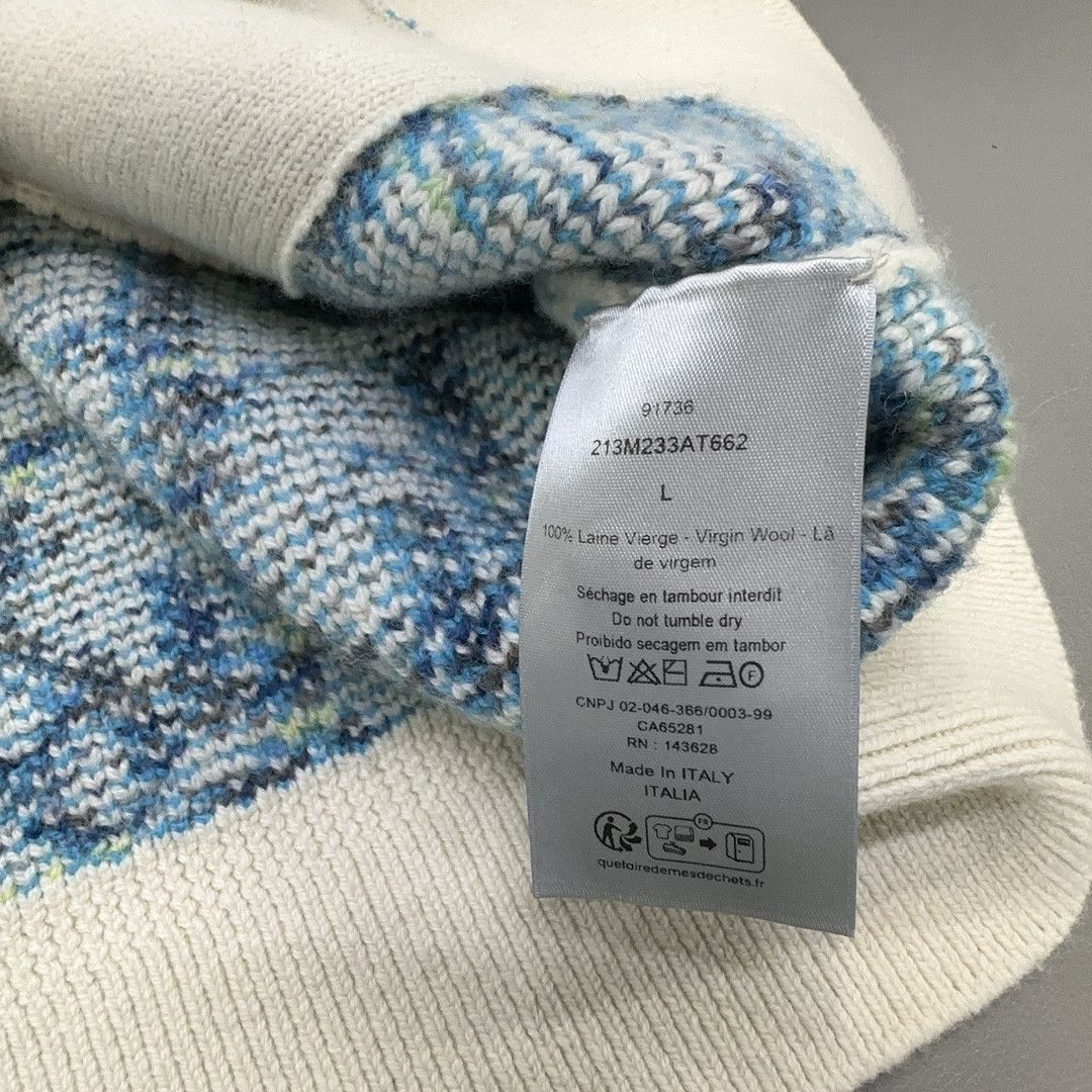 Dior Dior Oblique Jacquard Knit Cardigan Size L Size US L / EU 52-54 / 3 - 4 Thumbnail