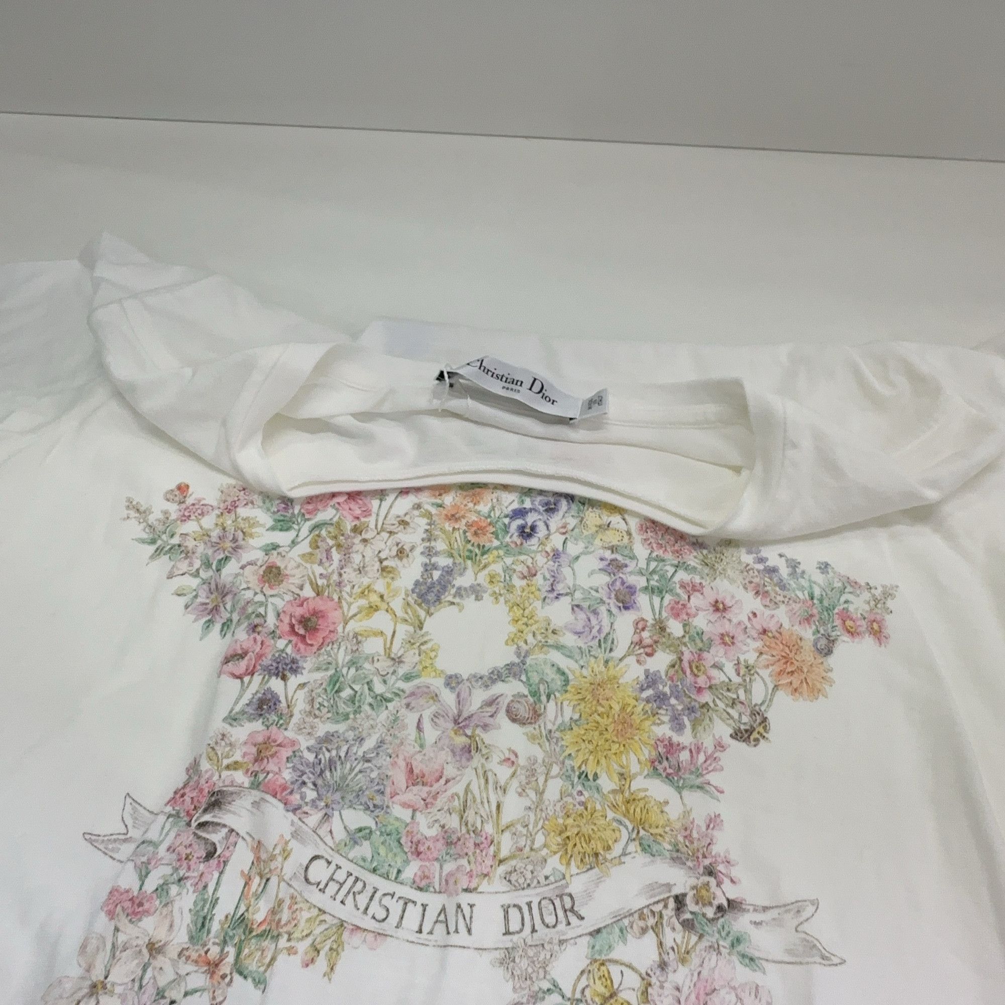 Dior Dior Star Floral Print T-Shirt Size S Size S / US 4 / IT 40 - 5 Thumbnail