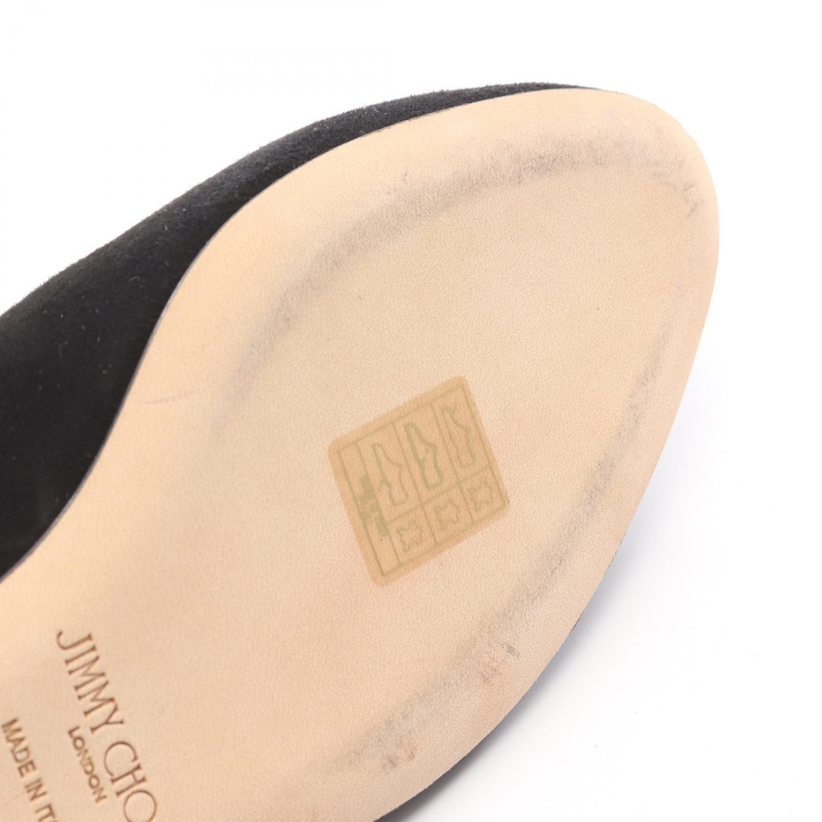 Jimmy Choo Jimmy Choo Jimmy Choo Suede Flats Leather Shoes DUTY FREE for USA Size ONE SIZE - 8 Thumbnail