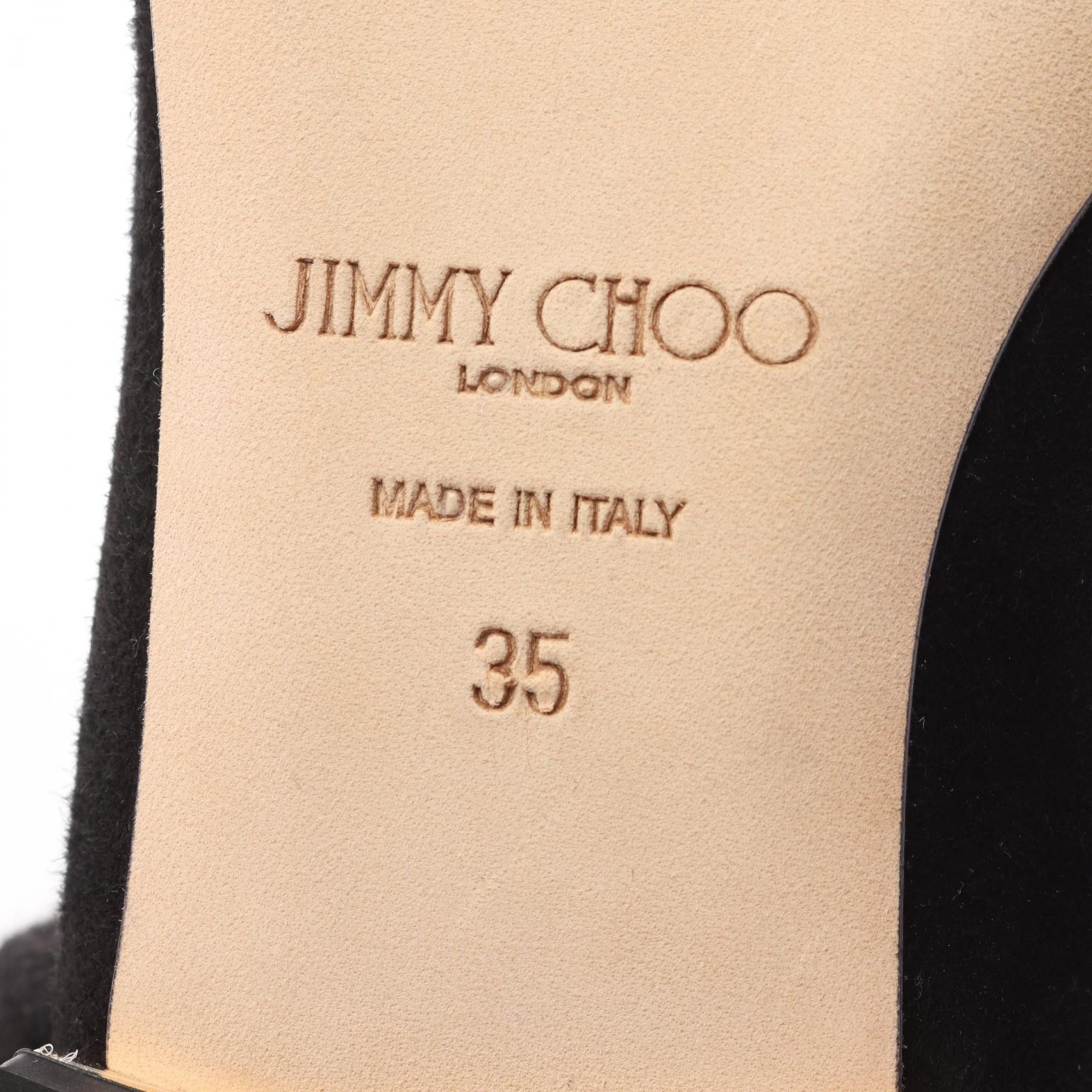 Jimmy Choo Jimmy Choo Jimmy Choo Suede Flats Leather Shoes DUTY FREE for USA Size ONE SIZE - 6 Thumbnail