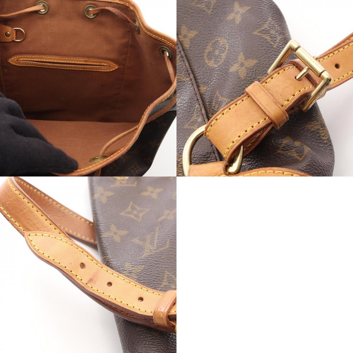 Louis Vuitton Louis Vuitton Louis Vuitton Monogram Backpack Textile Backpack M51136 DUTY FREE for USA Size ONE SIZE - 10 Thumbnail