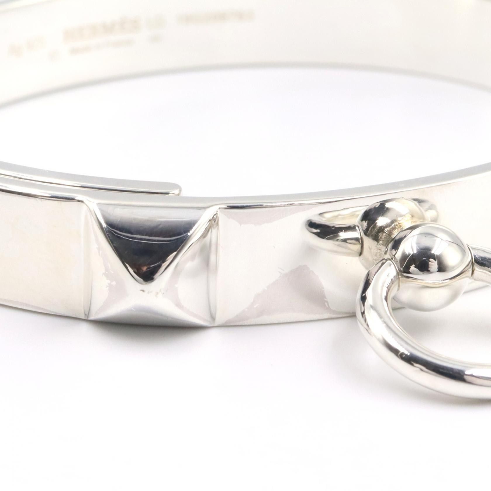 Hermes Hermes Hermes Collier de Chien PM LG Silver925 Bracelet Precious Metal Bangle DUTY FREE for USA Size ONE SIZE - 7 Thumbnail
