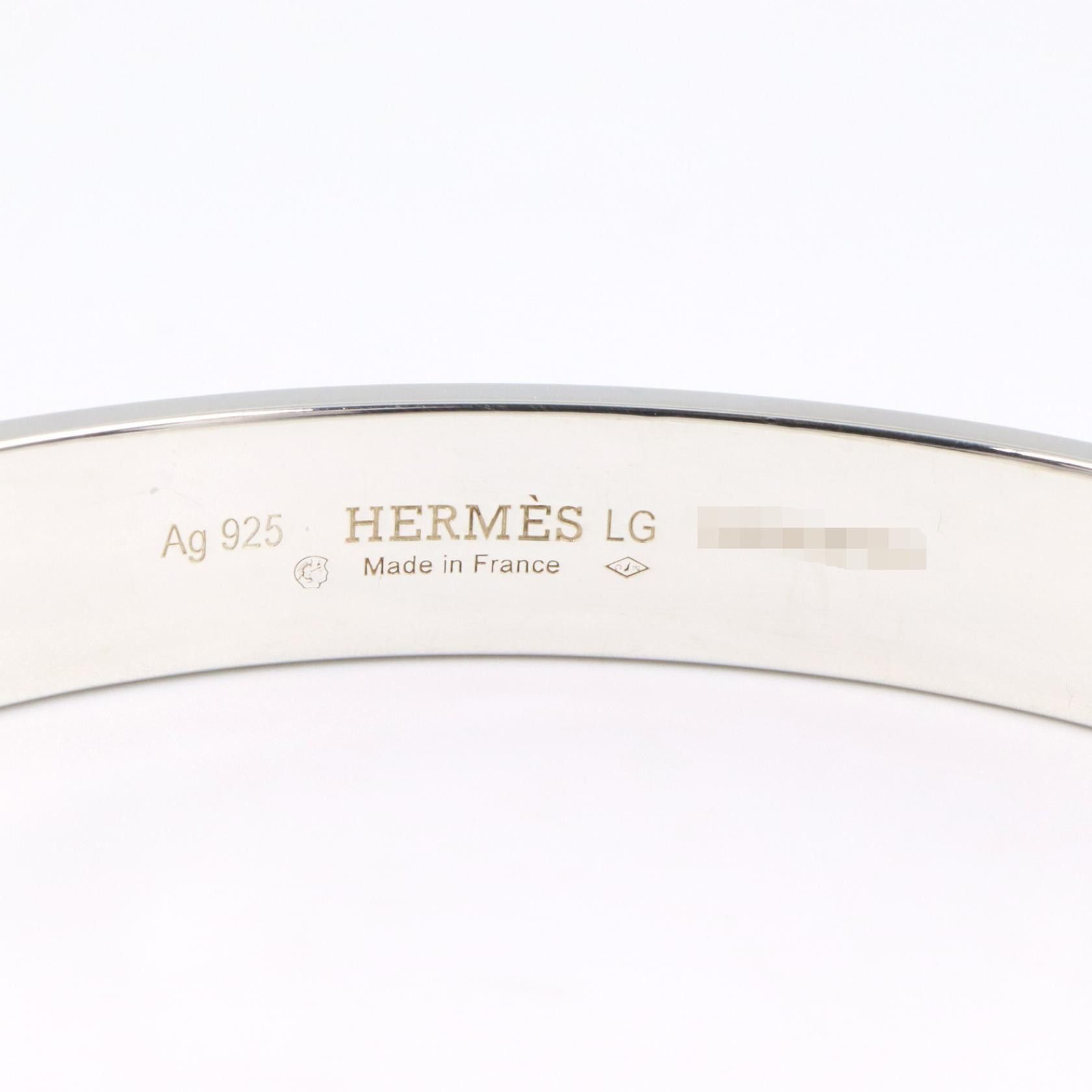 Hermes Hermes Hermes Collier de Chien PM LG Silver925 Bracelet Precious Metal Bangle DUTY FREE for USA Size ONE SIZE - 4 Thumbnail