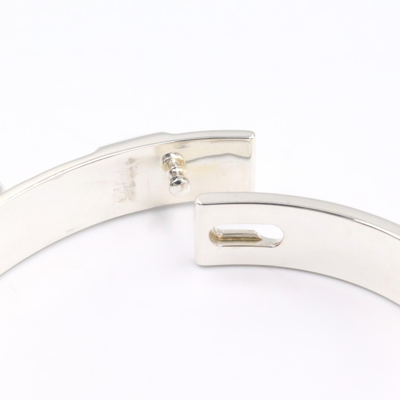 Hermes Hermes Hermes Collier de Chien PM LG Silver925 Bracelet Precious Metal Bangle DUTY FREE for USA Size ONE SIZE - 5 Thumbnail