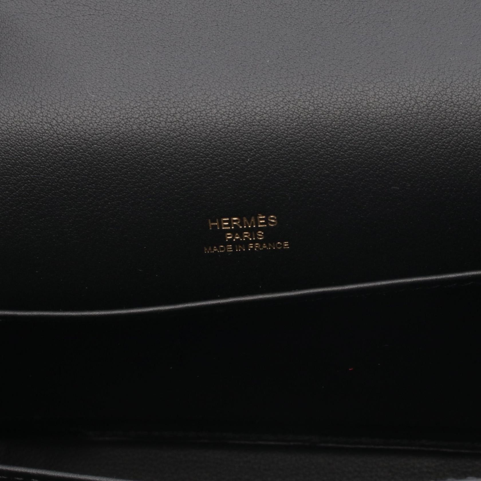 Hermes Hermes Hermes Geta Chevre Shoulder Bag Leather Shoulder Bag Stamp U (2022) DUTY FREE for USA Size ONE SIZE - 4 Thumbnail