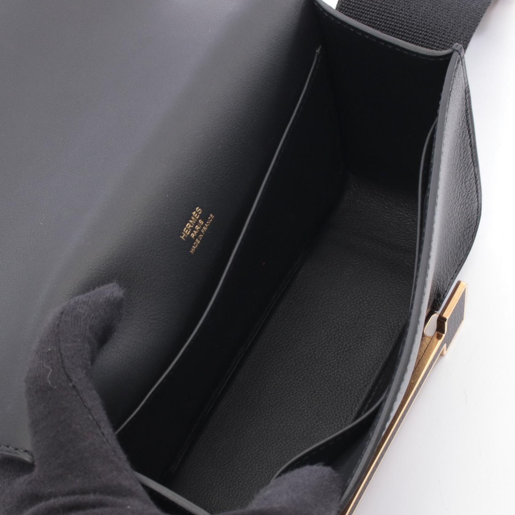 Hermes Hermes Hermes Geta Chevre Shoulder Bag Leather Shoulder Bag Stamp U (2022) DUTY FREE for USA Size ONE SIZE - 3 Thumbnail