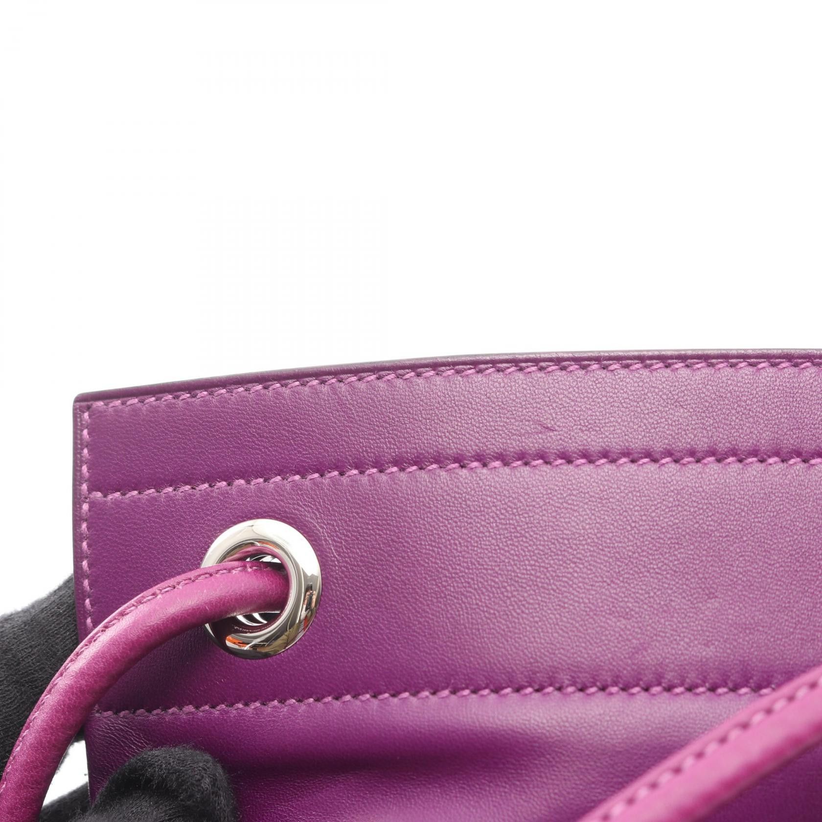 Hermes Hermes Hermes Sac Aline Mini shoulder bag Leather Shoulder Bag Stamp Y (2020) DUTY FREE for USA Size ONE SIZE - 9 Thumbnail