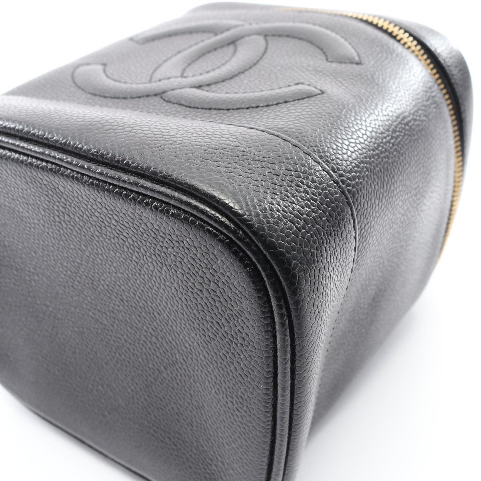 Chanel Chanel Chanel Coco Mark Grained Calfskin Handbag Leather Handbag DUTY FREE for USA Size ONE SIZE - 6 Thumbnail
