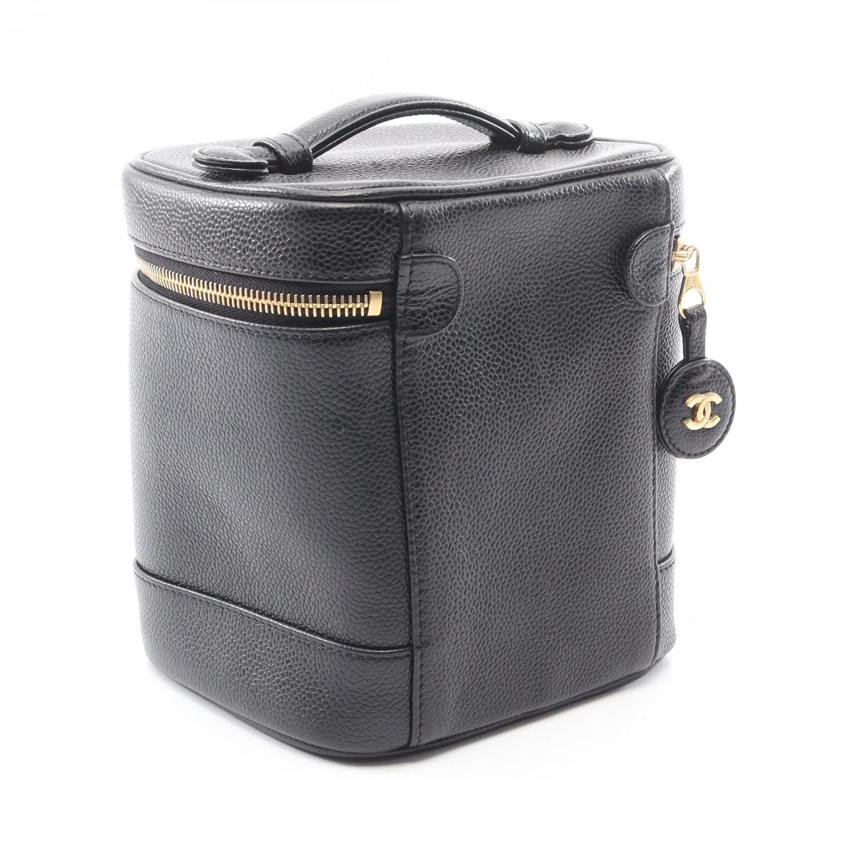 Chanel Chanel Chanel Coco Mark Grained Calfskin Handbag Leather Handbag DUTY FREE for USA Size ONE SIZE - 2 Thumbnail