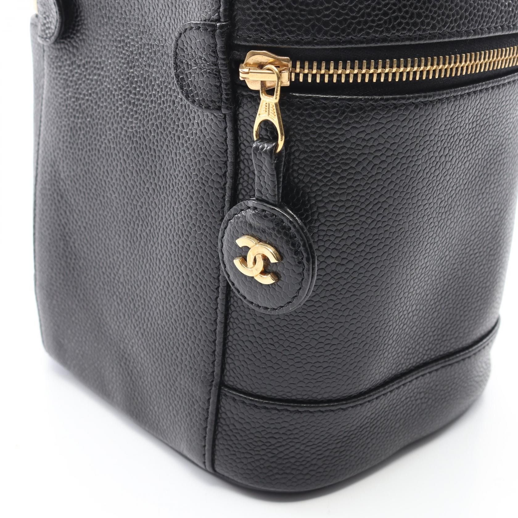 Chanel Chanel Chanel Coco Mark Grained Calfskin Handbag Leather Handbag DUTY FREE for USA Size ONE SIZE - 7 Thumbnail