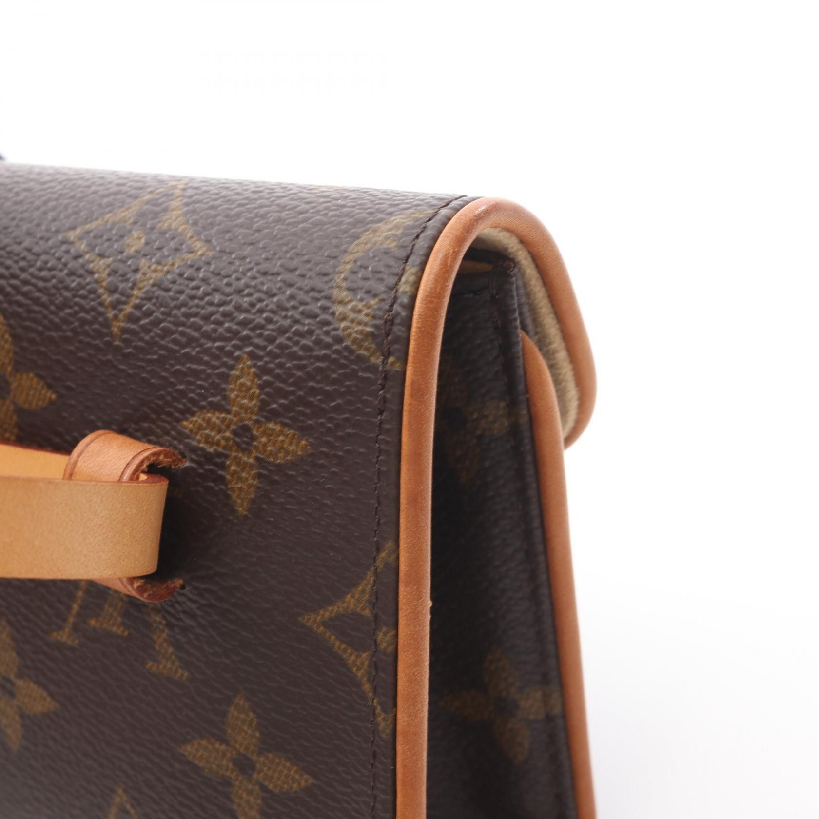Louis Vuitton Louis Vuitton Louis Vuitton Pochette Florentine Monogram waist bag Textile Belt Bag M51855 DUTY FREE for USA Size ONE SIZE - 8 Thumbnail