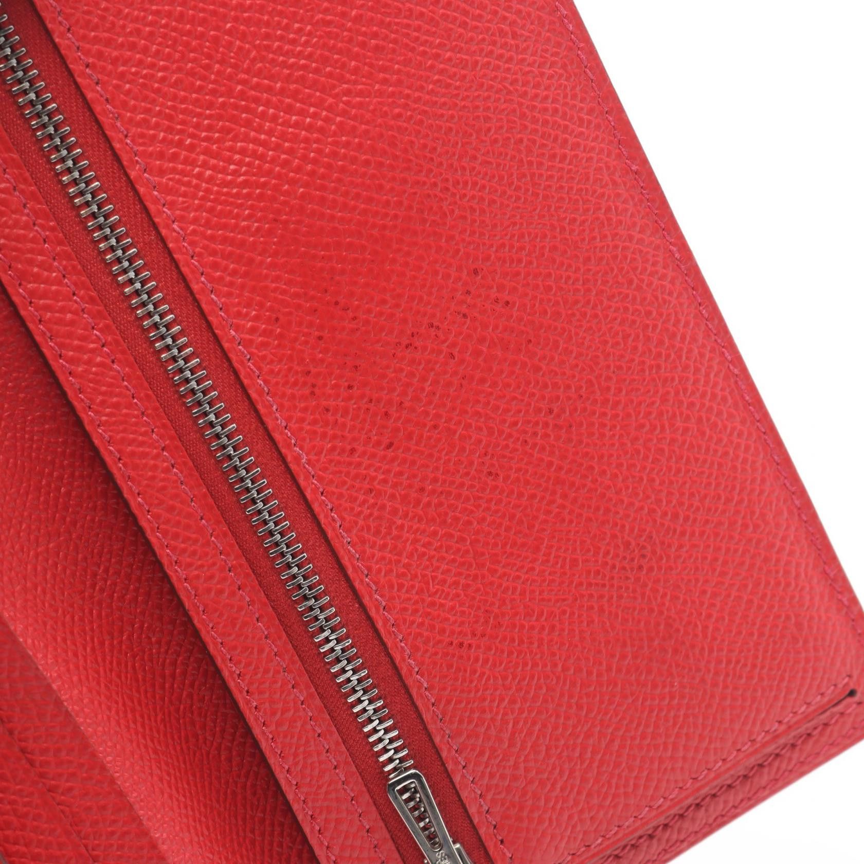 Hermes Hermes Hermes Bearn Souffle calf leather long wallet Leather Long Wallet R DUTY FREE for USA Size ONE SIZE - 7 Thumbnail