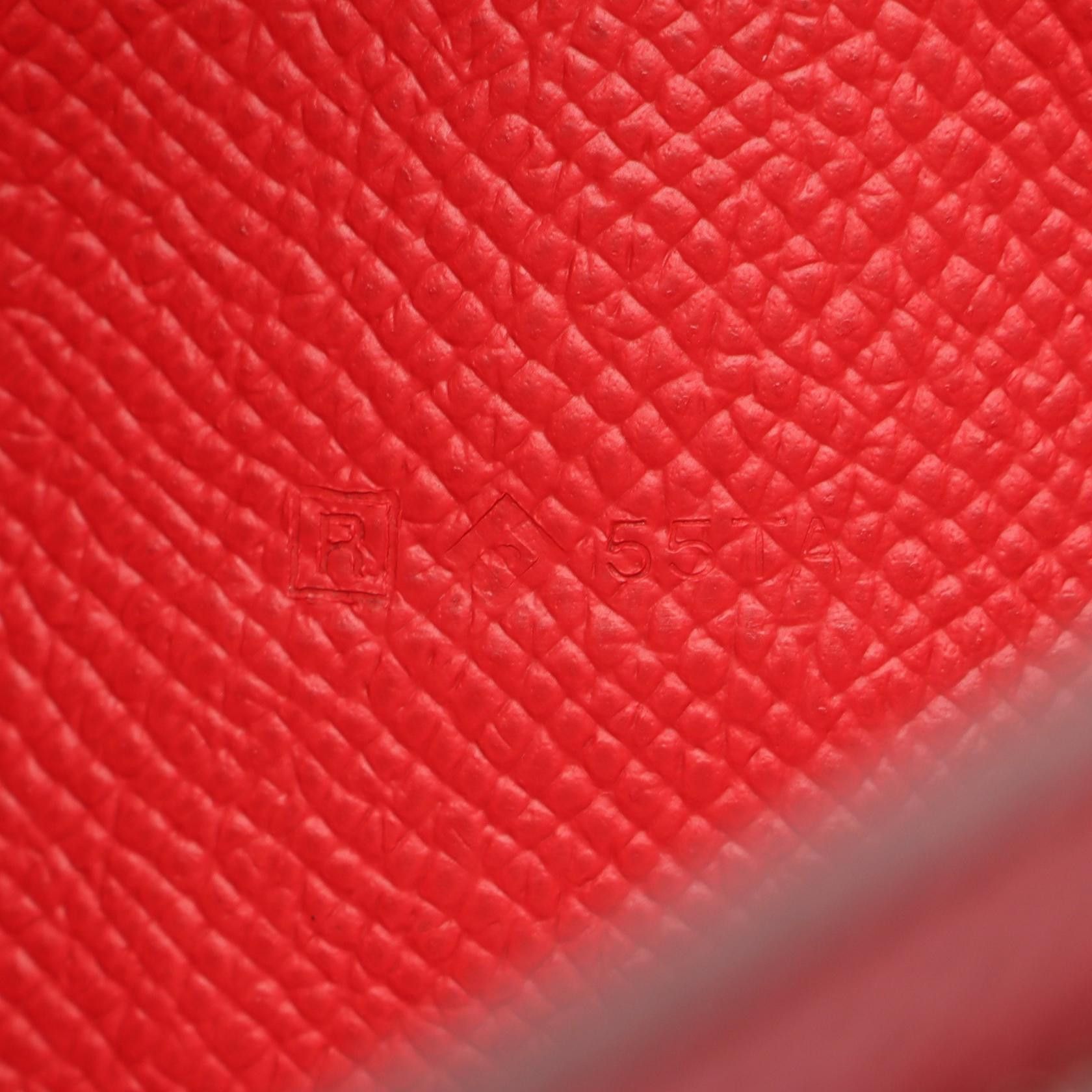 Hermes Hermes Hermes Bearn Souffle calf leather long wallet Leather Long Wallet R DUTY FREE for USA Size ONE SIZE - 5 Thumbnail