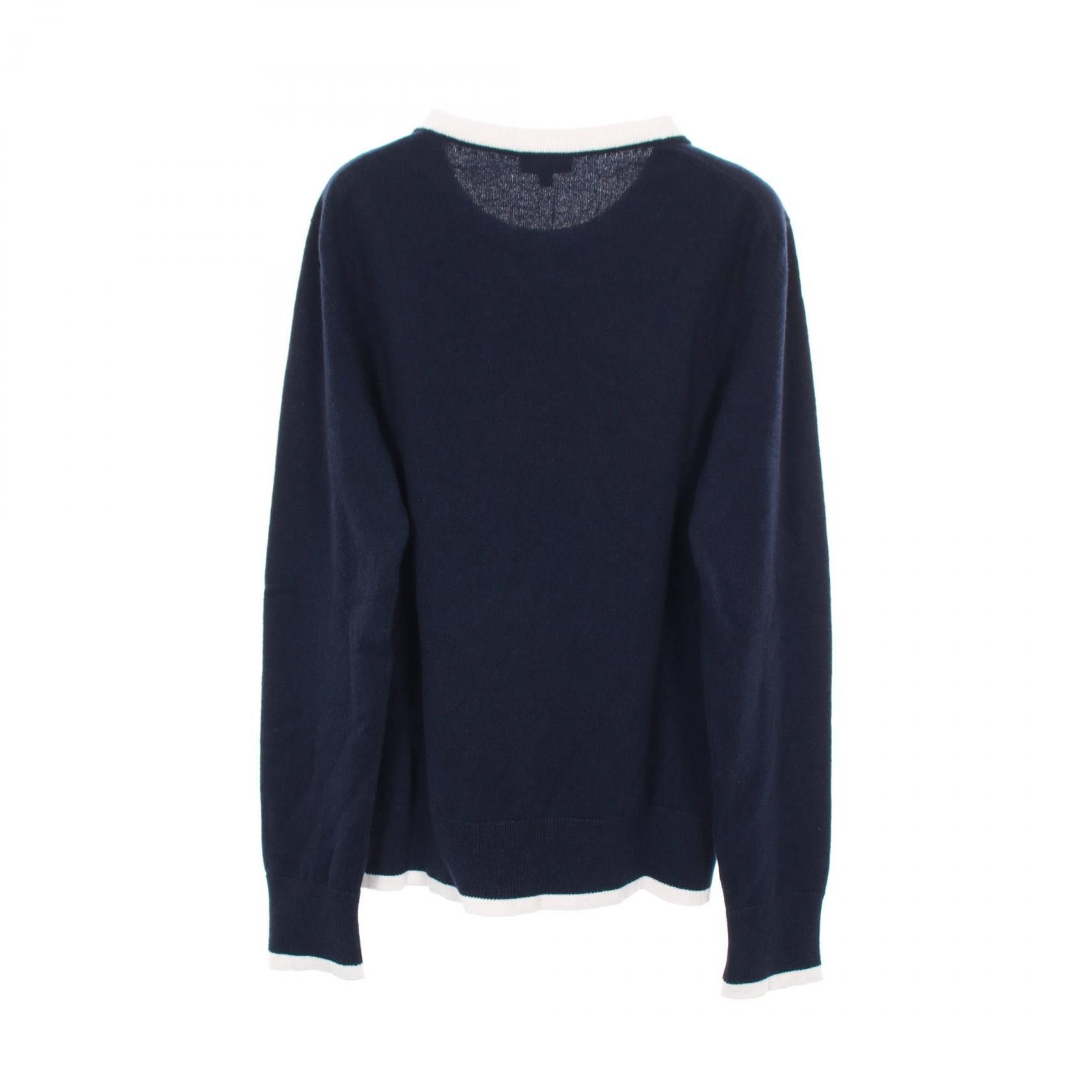 Chanel Chanel Chanel Coco Mark Button Cashmere Top Textile Tops DUTY FREE for USA Size ONE SIZE - 2 Thumbnail