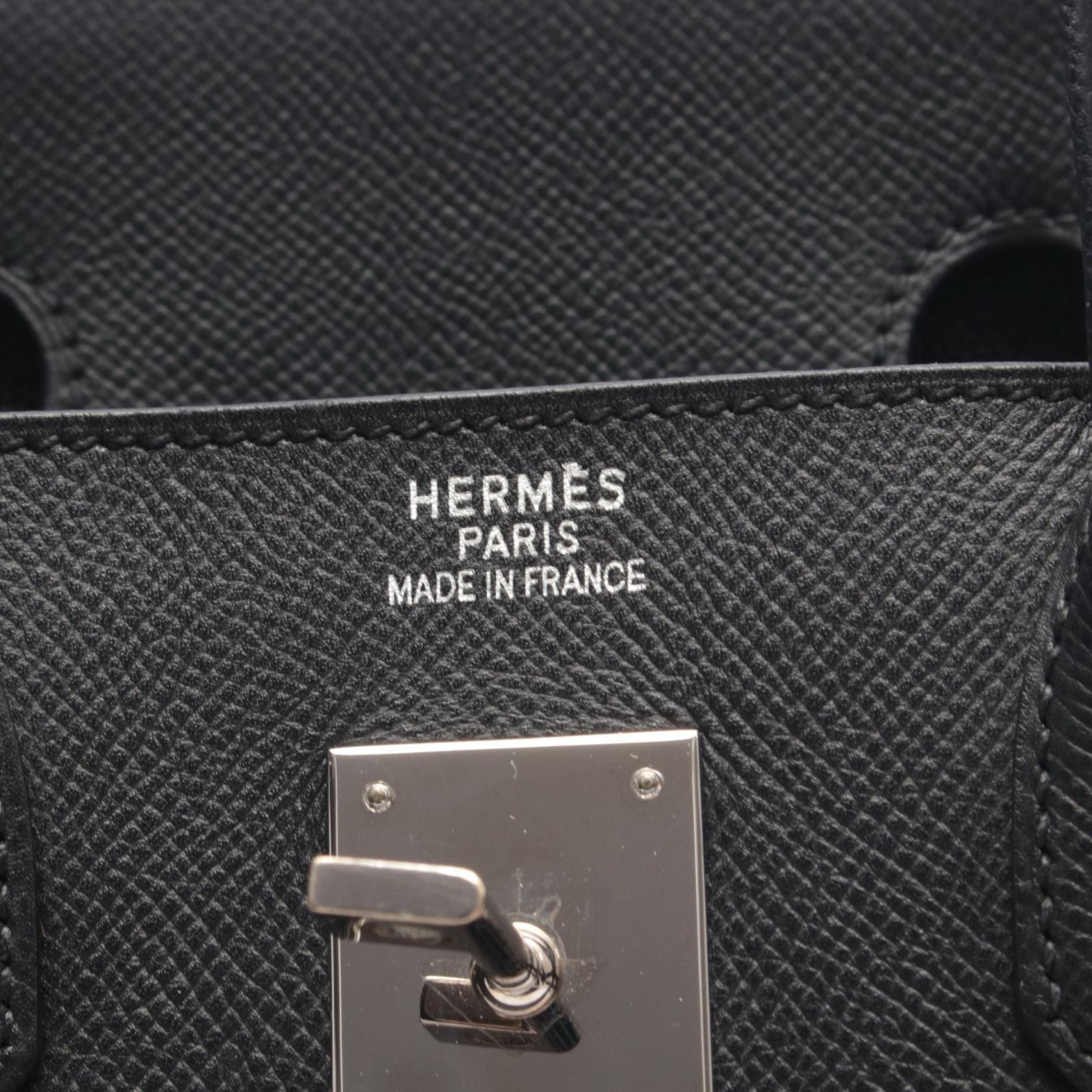 Hermes Hermes Hermes Haut A Courroies32 Calf Leather Handbag Leather Handbag K DUTY FREE for USA Size ONE SIZE - 4 Thumbnail