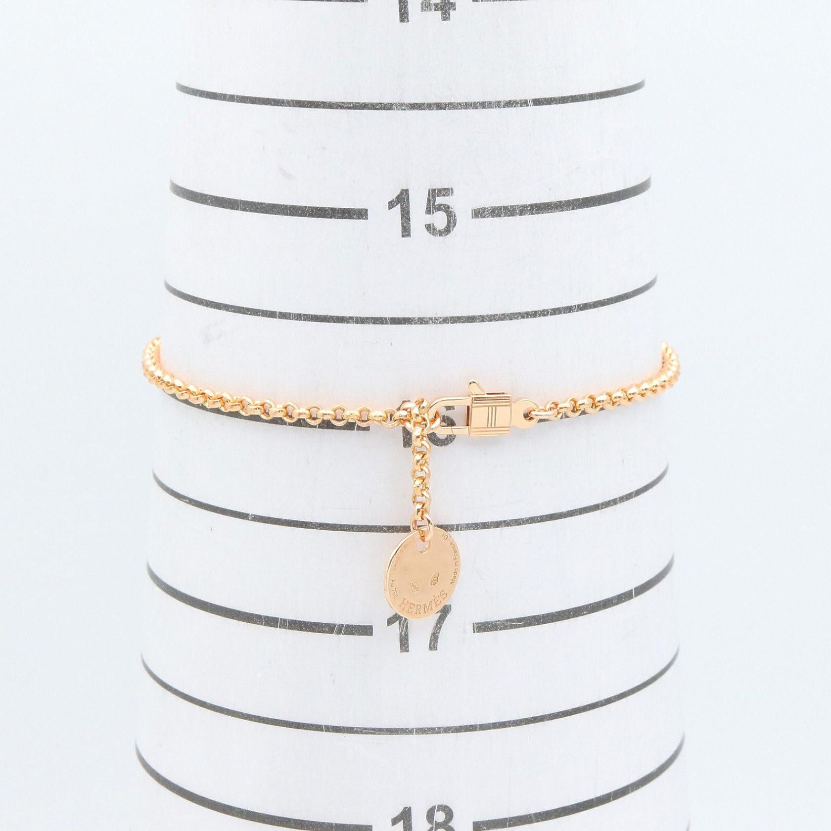 Hermes Hermes Hermes Kelly Clochette Small Bracelet PM Au750 Diamond Bracelet Precious Metal Bracelet DUTY FREE for USA Size ONE SIZE - 5 Thumbnail