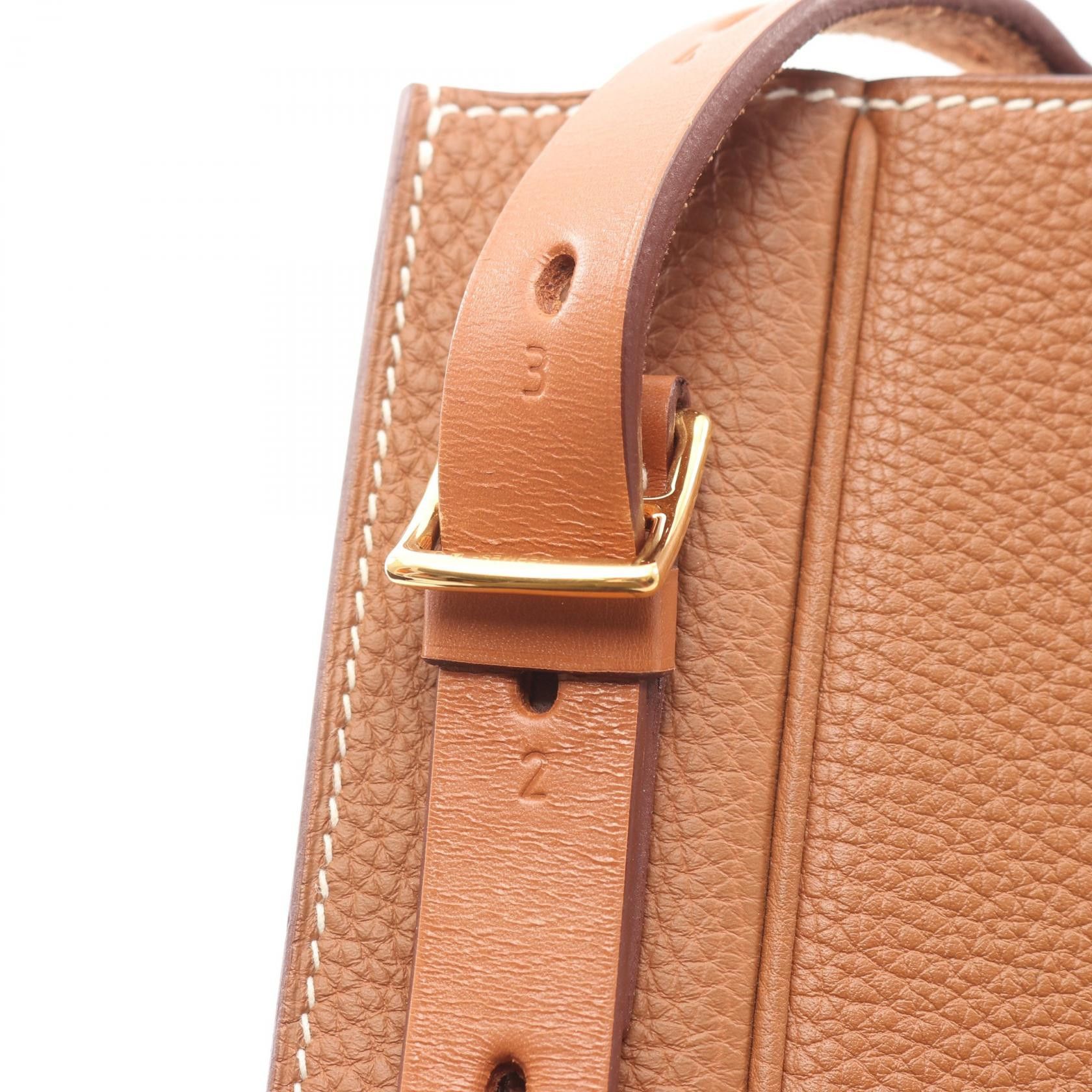 Hermes Hermes Hermes Perspective Cavaliere21 Calfskin Shoulder Bag Leather Shoulder Bag Z(2021) DUTY FREE for USA Size ONE SIZE - 8 Thumbnail
