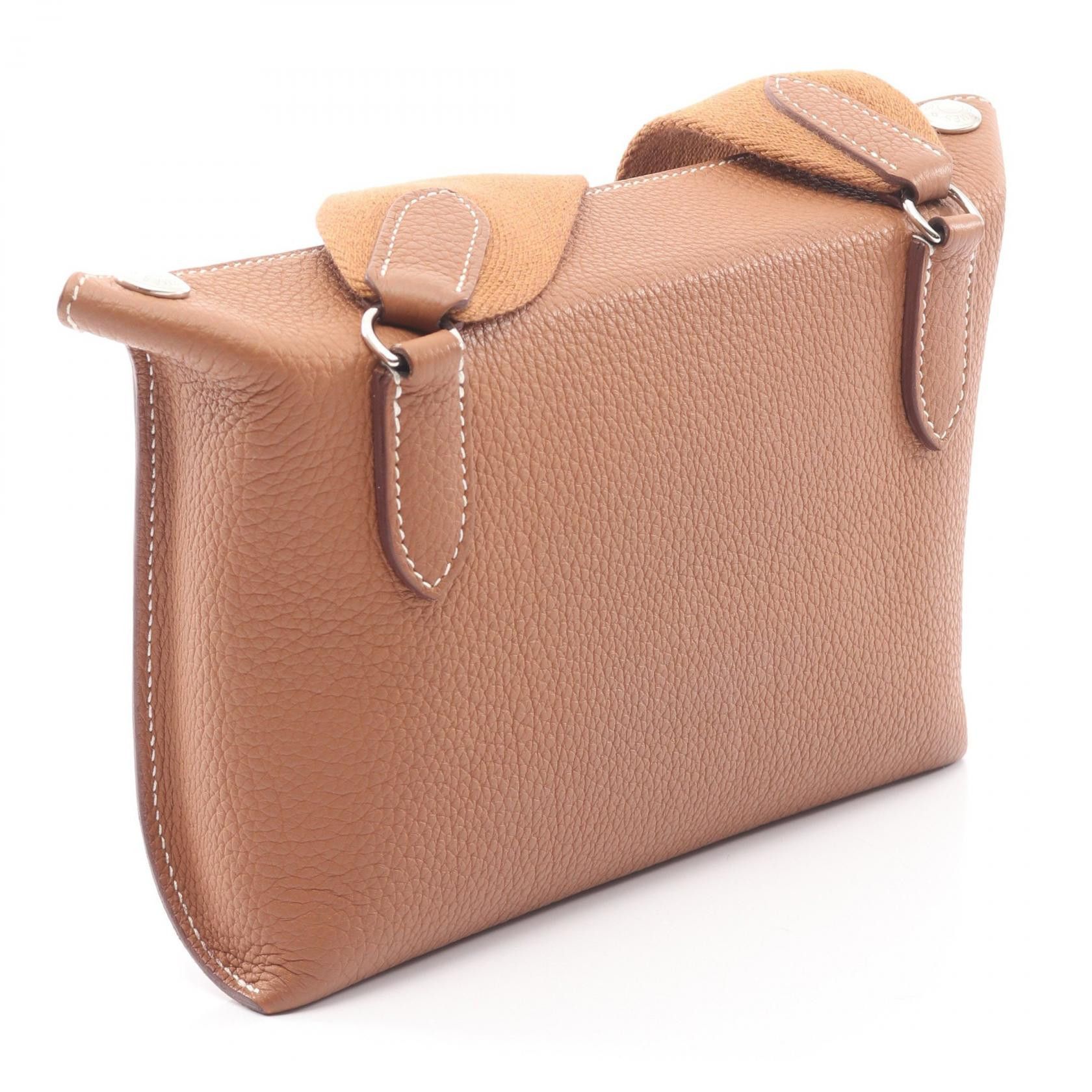 Hermes Hermes Hermes Vide Poche Togo shoulder bag Leather Shoulder Bag W DUTY FREE for USA Size ONE SIZE - 2 Thumbnail