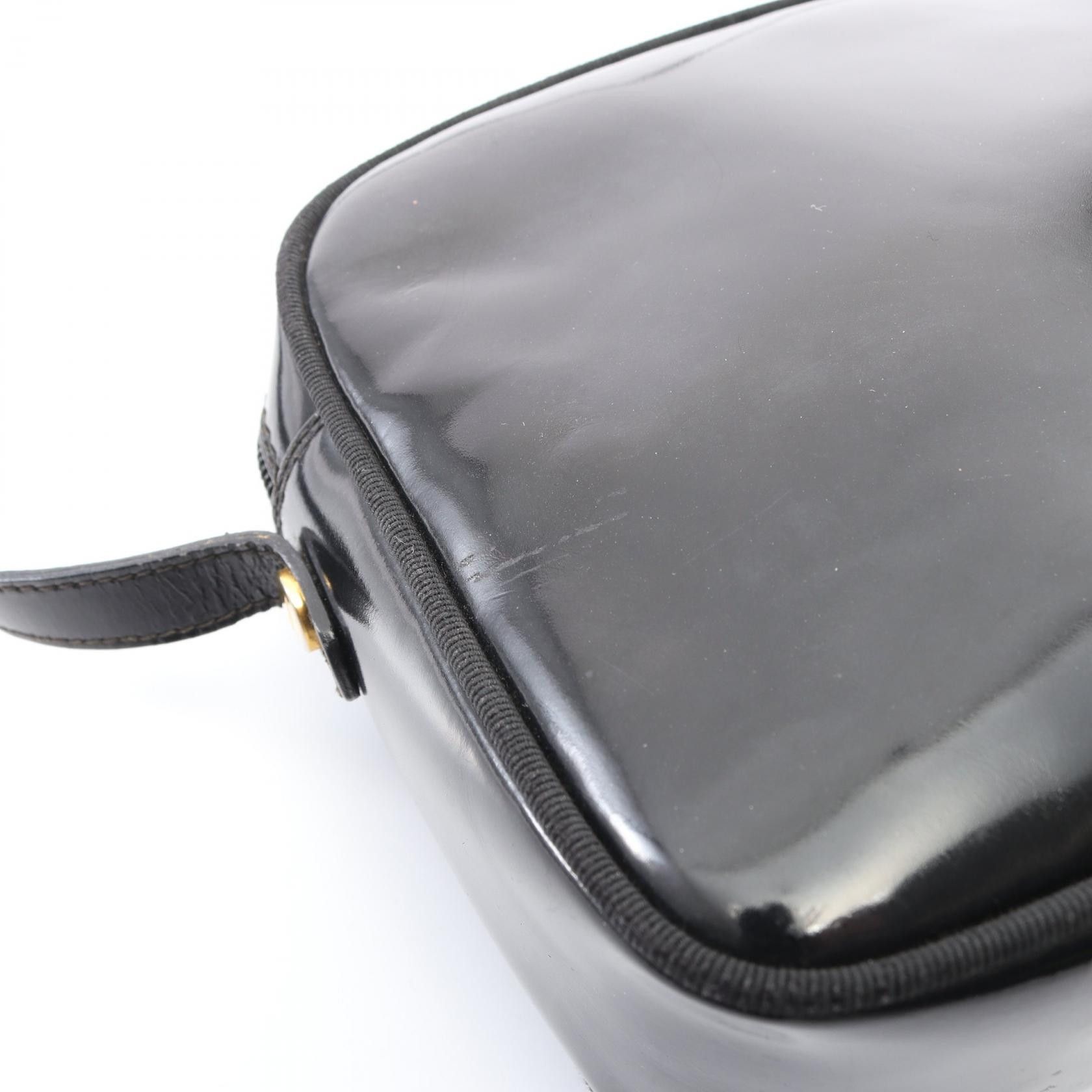 Salvatore Ferragamo Salvatore Ferragamo Salvatore Ferragamo Vara Ribbon Patent Leather Shoulder Bag Leather Shoulder Bag 213096 DUTY FREE for USA Size ONE SIZE - 7 Thumbnail