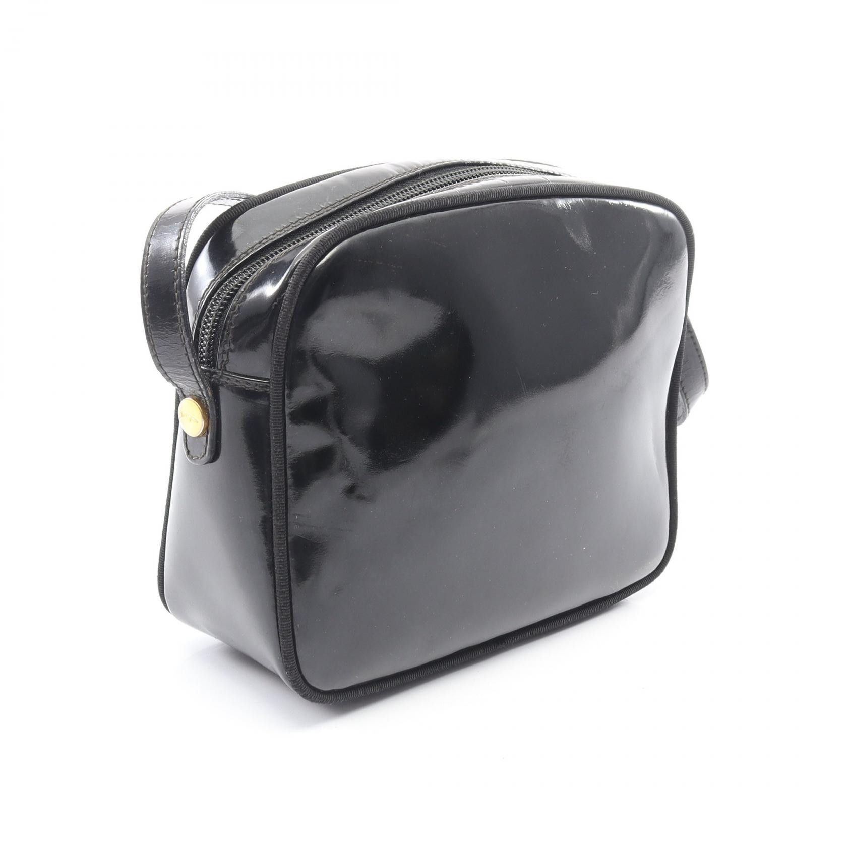 Salvatore Ferragamo Salvatore Ferragamo Salvatore Ferragamo Vara Ribbon Patent Leather Shoulder Bag Leather Shoulder Bag 213096 DUTY FREE for USA Size ONE SIZE - 2 Thumbnail