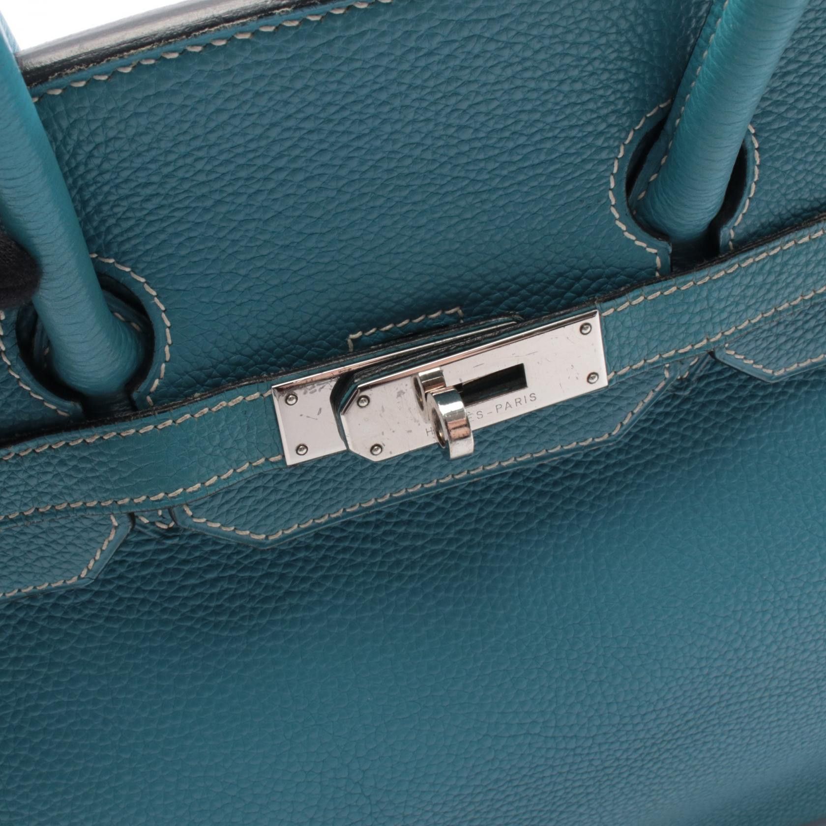 Hermes Hermes Hermes Birkin35 Togo Leather Handbag H DUTY FREE for USA Size ONE SIZE - 7 Thumbnail