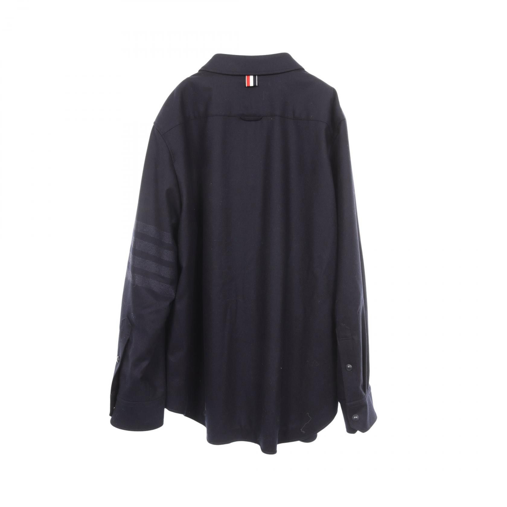 Thom Browne Thom Browne Thom Browne Wool Jacket Textile Outerwear DUTY FREE for USA Size ONE SIZE - 2 Thumbnail