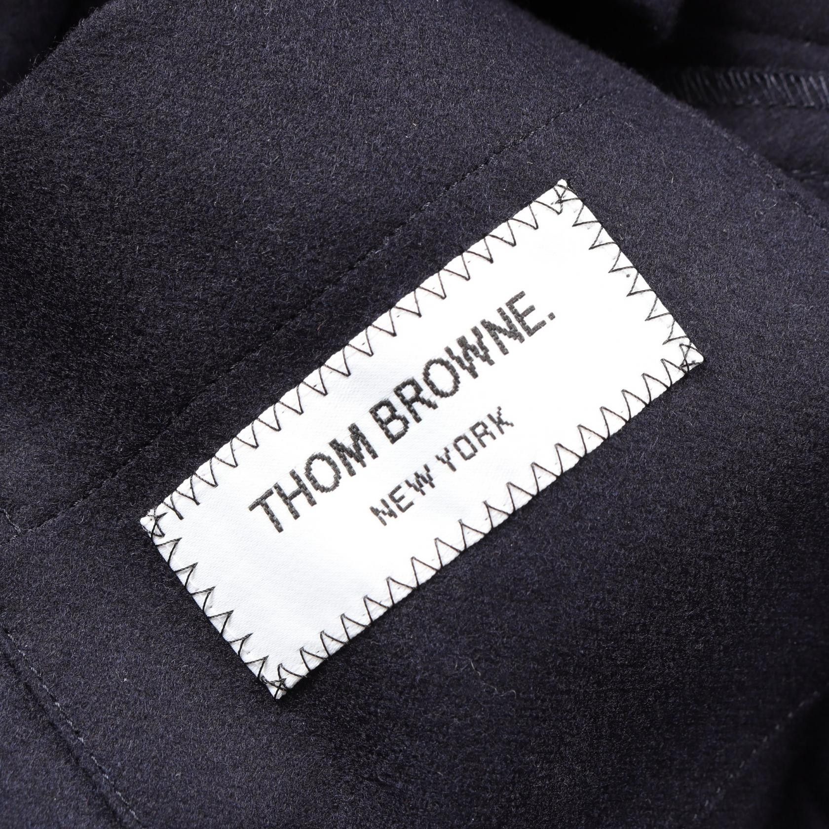 Thom Browne Thom Browne Thom Browne Wool Jacket Textile Outerwear DUTY FREE for USA Size ONE SIZE - 3 Thumbnail