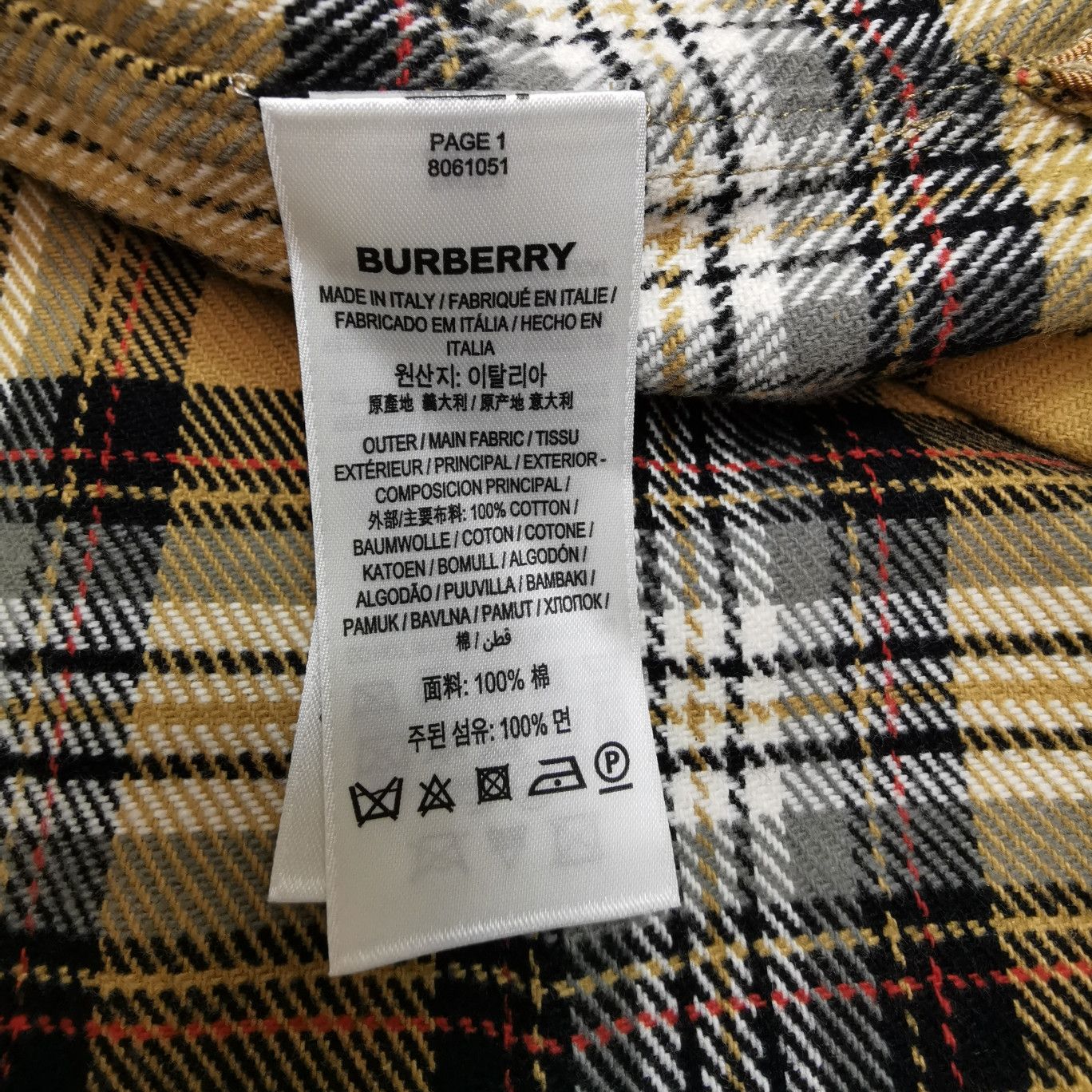 Burberry Burberry Men s Button Ups Size US S / EU 44-46 / 1 - 10 Thumbnail