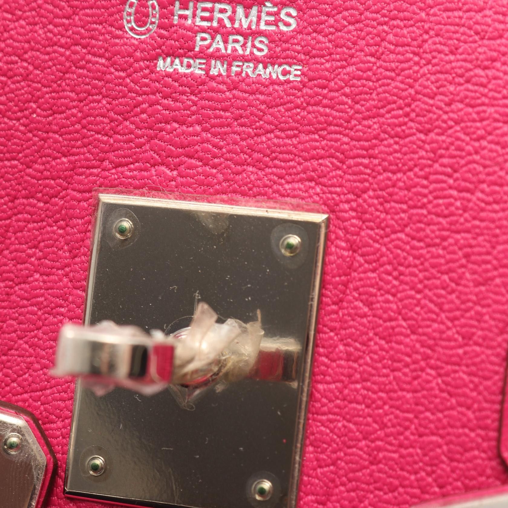 Hermes Hermes Hermes Birkin30 Chevre Leather Handbag M DUTY FREE for USA Size ONE SIZE - 10 Thumbnail
