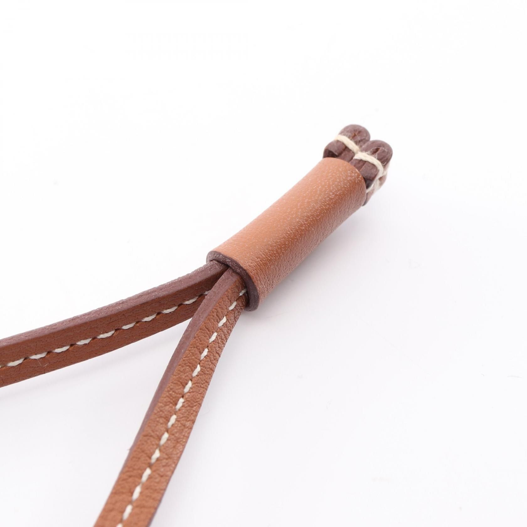 Hermes Hermes Hermes Au750 Leather Necklace Leather Necklace Stamp Y (2020) DUTY FREE for USA Size ONE SIZE - 4 Thumbnail
