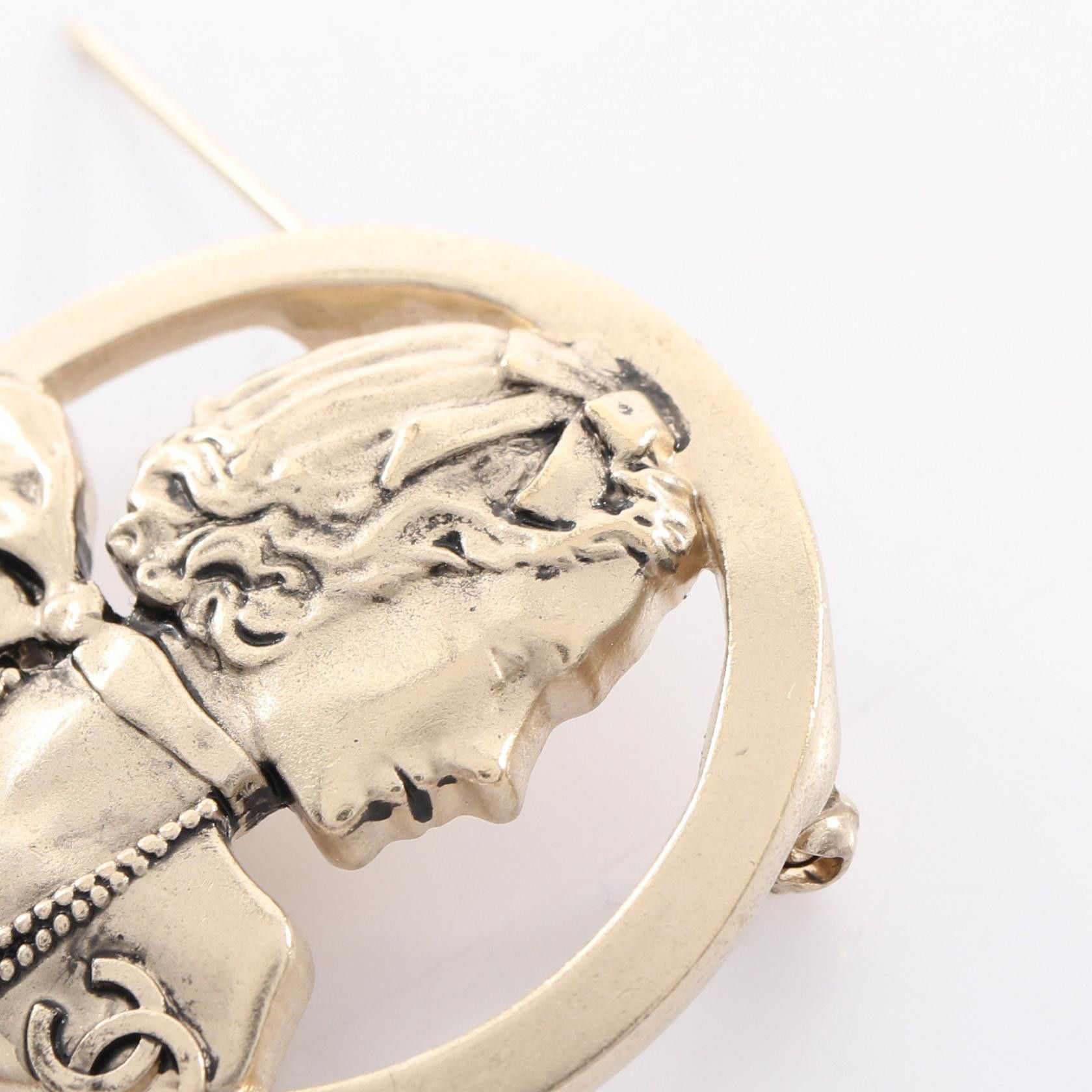 Chanel Chanel Chanel Mademoiselle Coco Mark Brooch Metal Brooch DUTY FREE for USA Size ONE SIZE - 4 Thumbnail