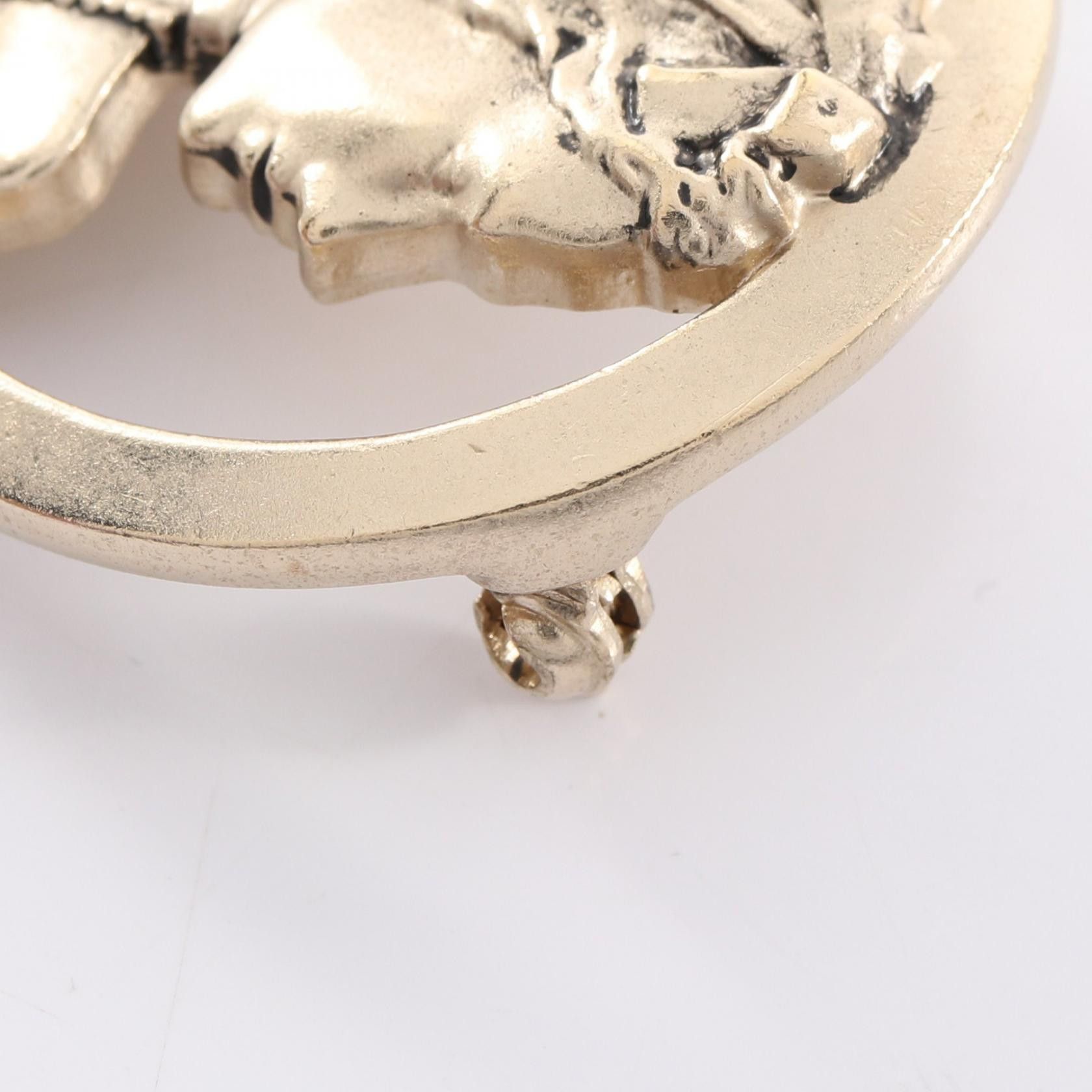 Chanel Chanel Chanel Mademoiselle Coco Mark Brooch Metal Brooch DUTY FREE for USA Size ONE SIZE - 5 Thumbnail