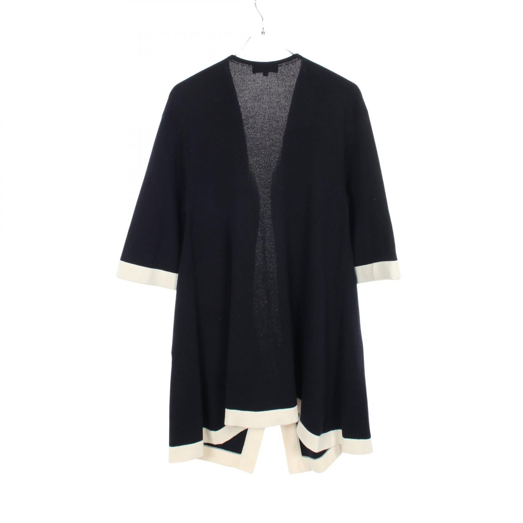 Chanel Chanel Chanel Coco Mark Button Cashmere Long Cardigan Textile Tops P55369K07271 DUTY FREE for USA Size ONE SIZE - 2 Thumbnail