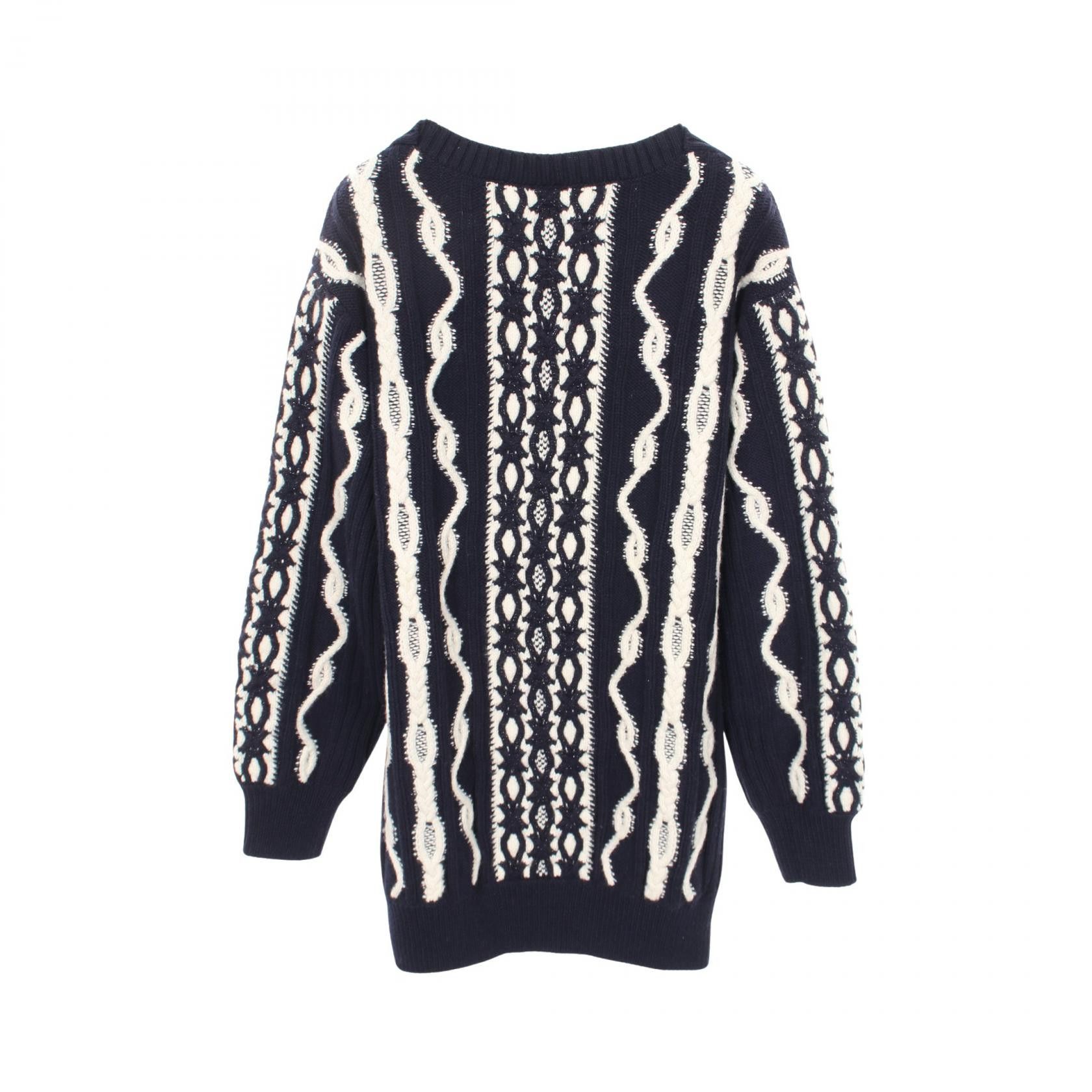 Chanel Chanel Chanel Wool Cashmere Dress Textile Dresses DUTY FREE for USA Size ONE SIZE - 2 Thumbnail