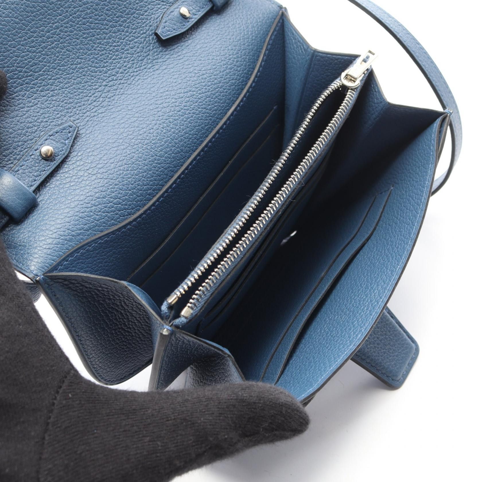 Hermes Hermes Hermes Mini Convoyeur Evercolor Shoulder Bag Leather Shoulder Bag X DUTY FREE for USA Size ONE SIZE - 3 Thumbnail