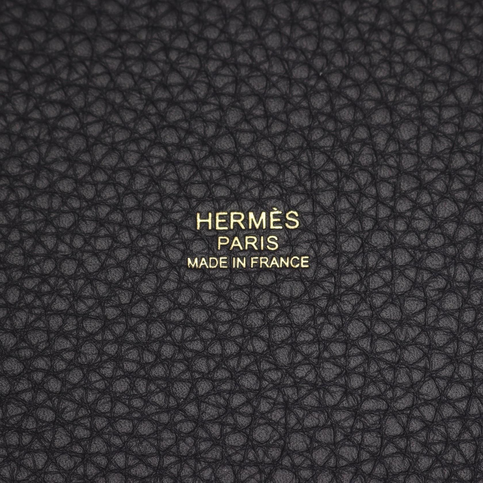 Hermes Hermes Hermes PicotinLockPM TaurillonClemence Handbag Leather Handbag K DUTY FREE for USA Size ONE SIZE - 4 Thumbnail