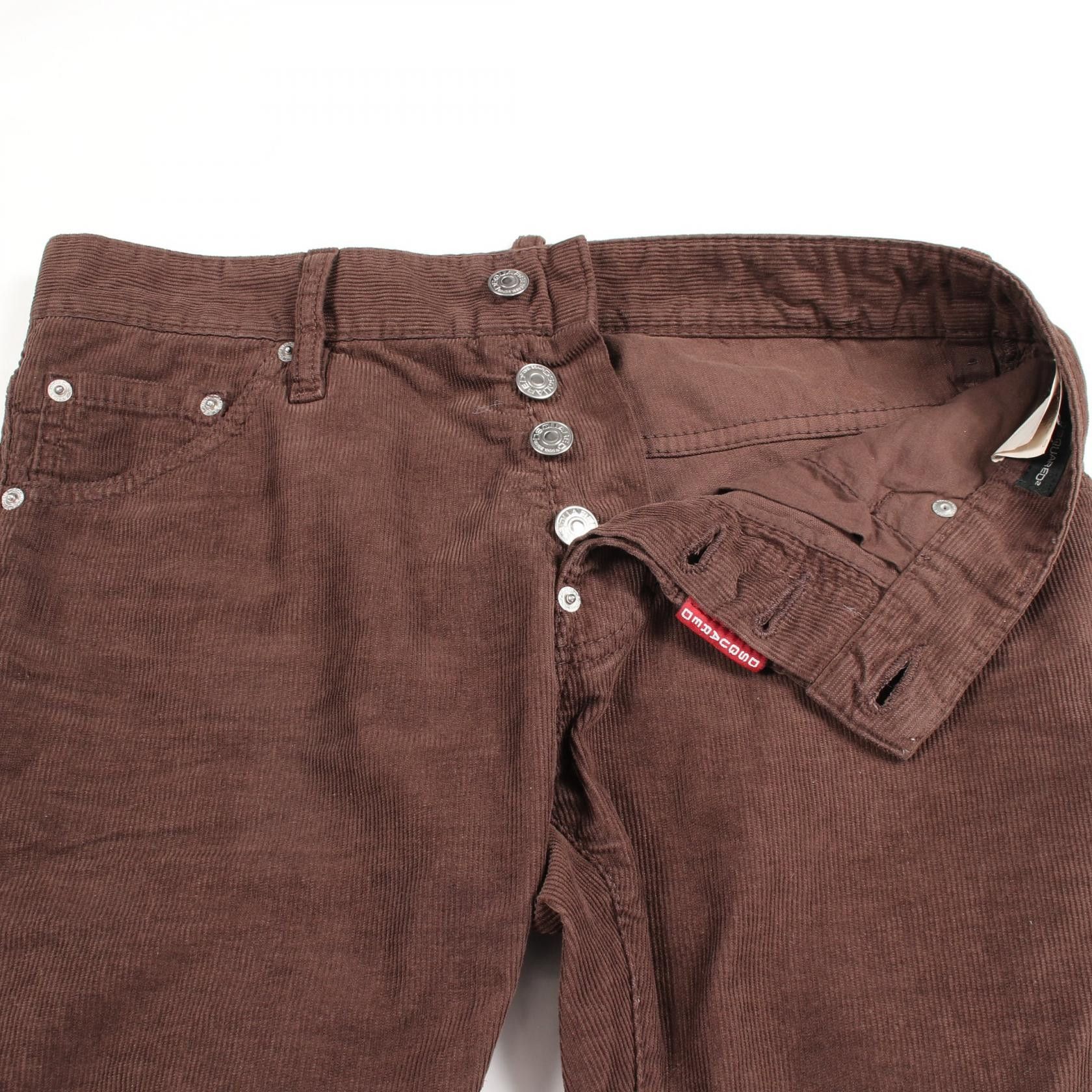 Dsquared2 Dsquared2 DSQUARED2 Corduroy Cotton Pants Textile Bottoms S74LA0465 DUTY FREE for USA Size ONE SIZE - 6 Thumbnail