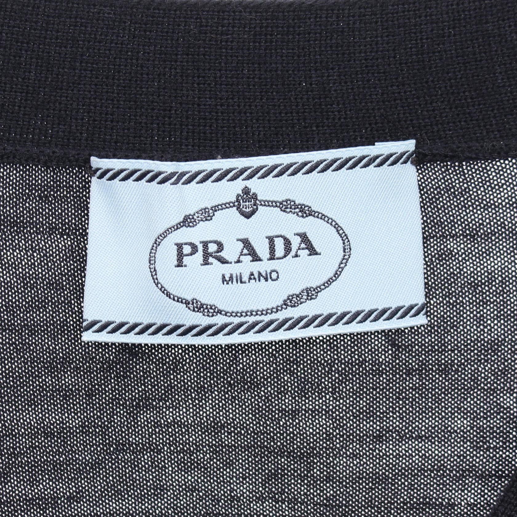 Prada Prada Prada Wool Cardigan Textile Tops DUTY FREE for USA Size ONE SIZE - 3 Thumbnail