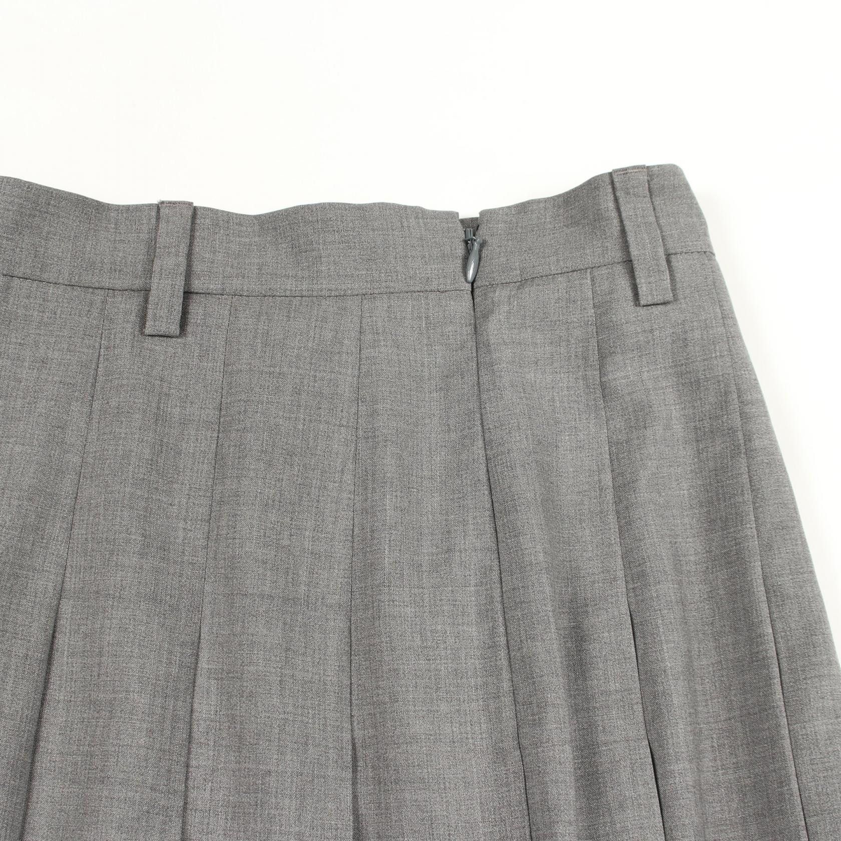 Prada Prada Prada Wool Pleated Skirt Textile Skirts DUTY FREE for USA Size ONE SIZE - 6 Thumbnail