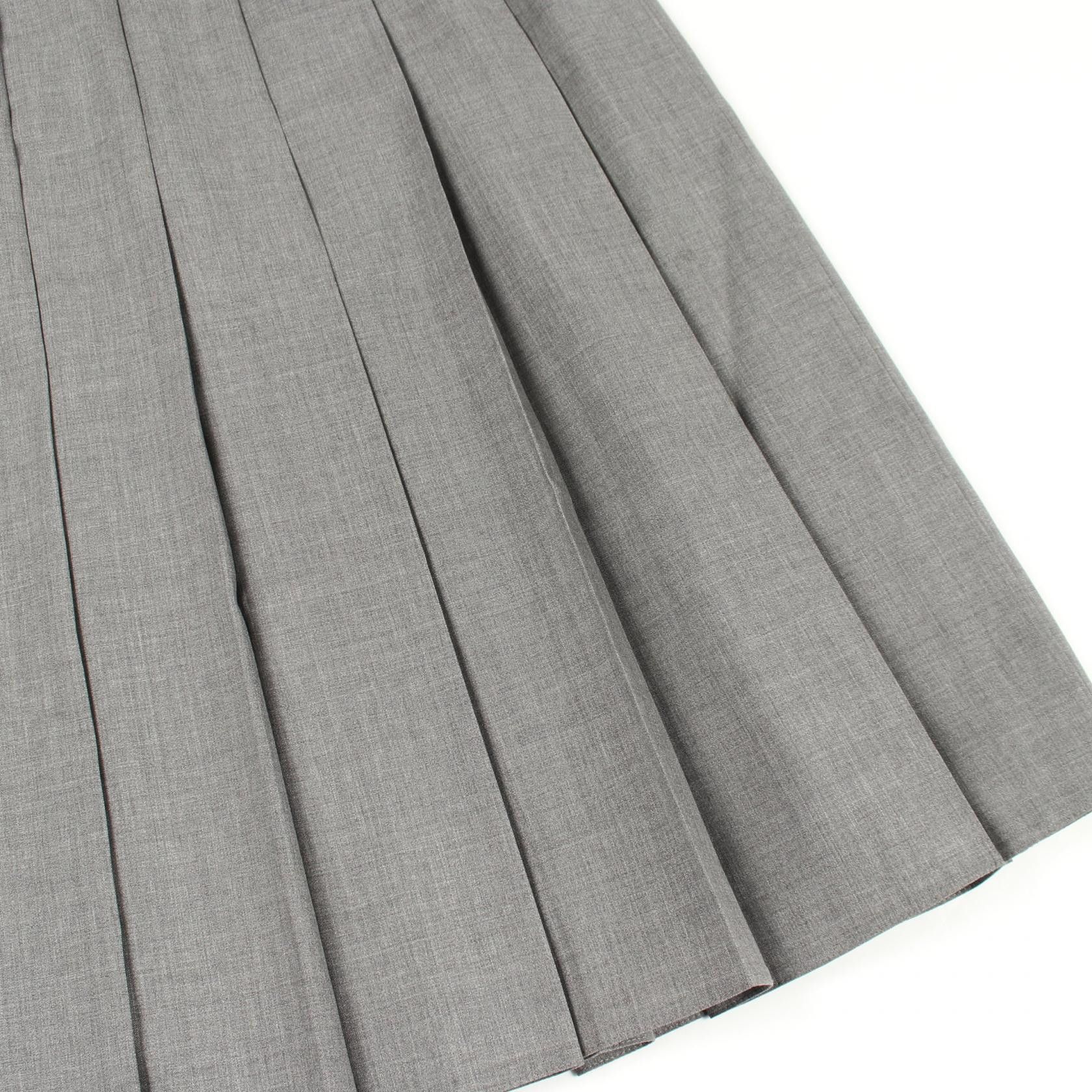 Prada Prada Prada Wool Pleated Skirt Textile Skirts DUTY FREE for USA Size ONE SIZE - 8 Thumbnail