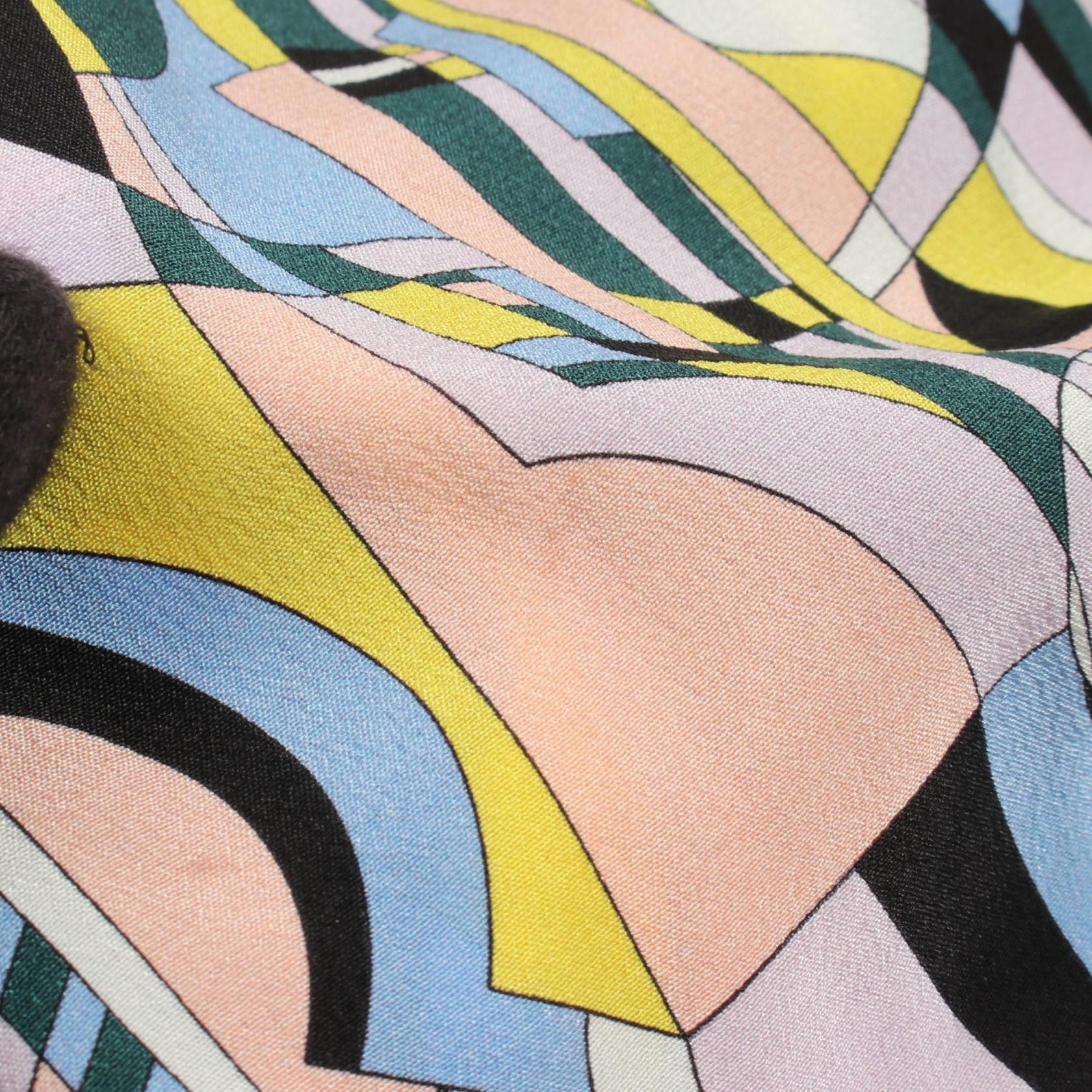 Other Pucci Emilio Pucci Silk Blouse Textile Tops DUTY FREE for USA Size ONE SIZE - 5 Thumbnail