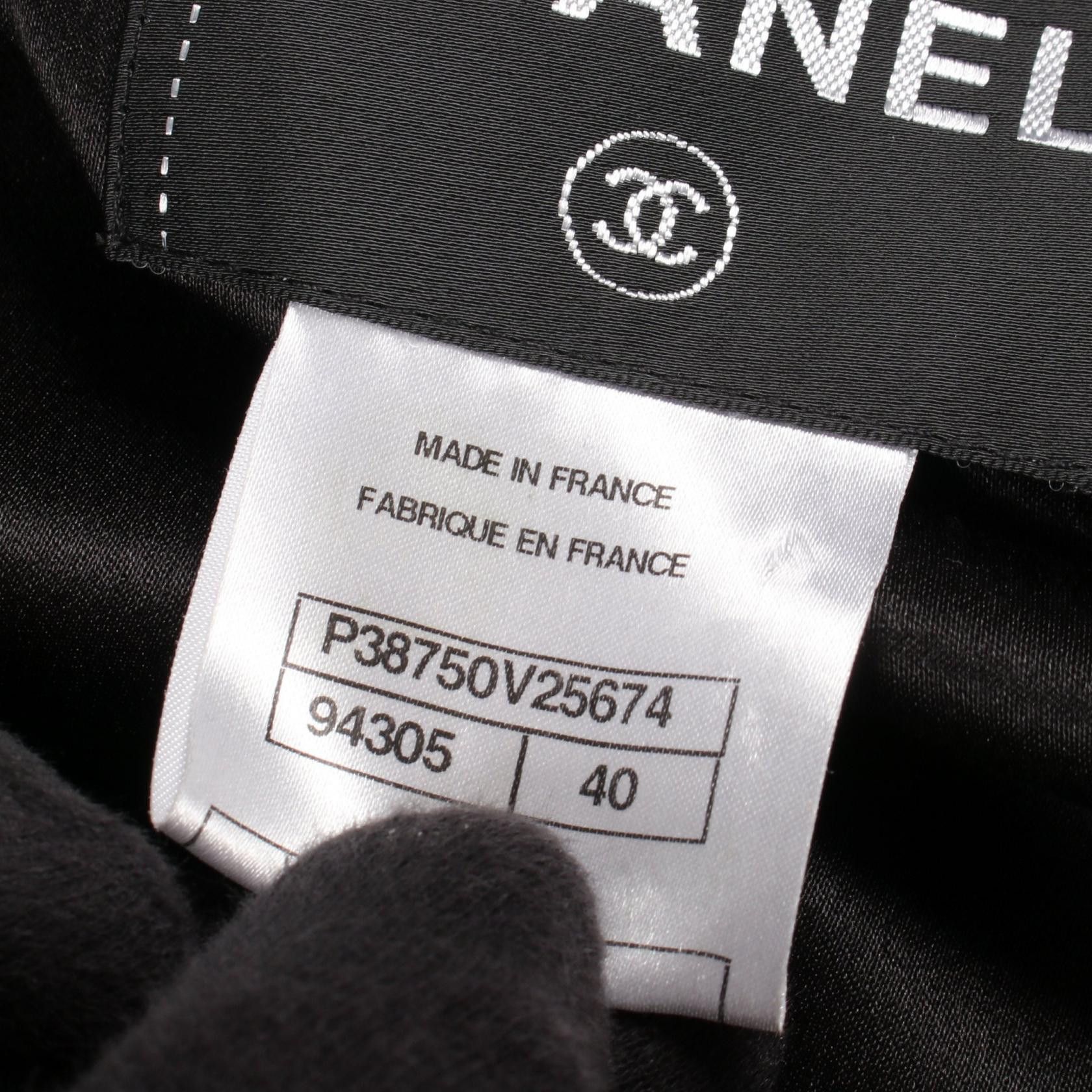 Chanel Chanel Chanel Coco Mark Button Wool Silk Outerwear Textile Outerwear P38750V25674 DUTY FREE for USA Size ONE SIZE - 6 Thumbnail
