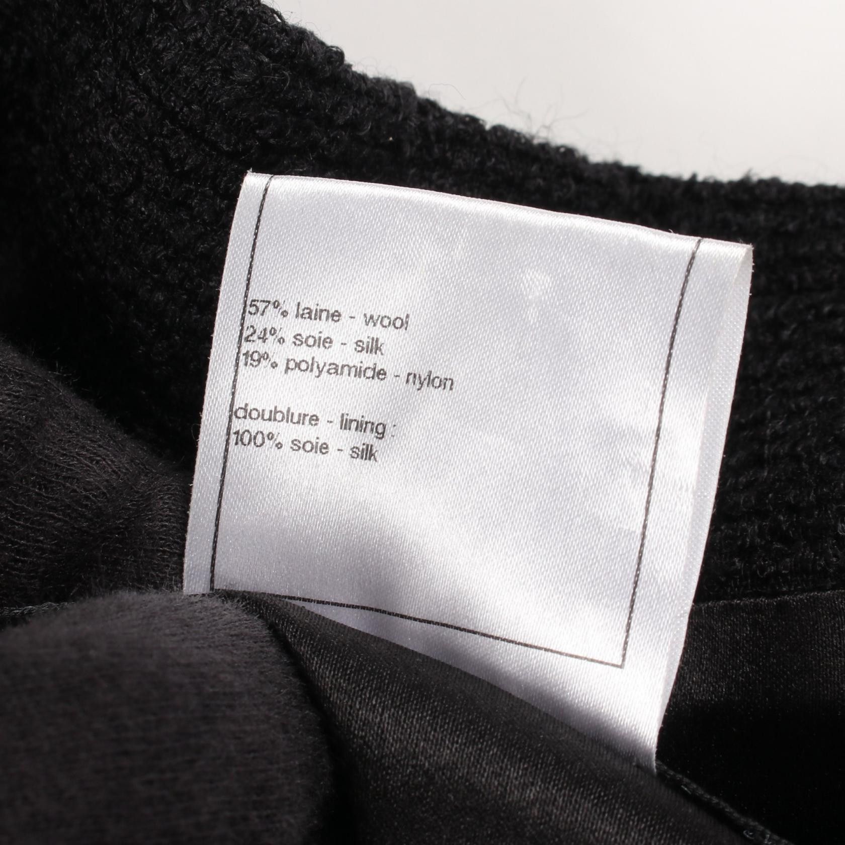 Chanel Chanel Chanel Coco Mark Button Wool Silk Outerwear Textile Outerwear P38750V25674 DUTY FREE for USA Size ONE SIZE - 5 Thumbnail